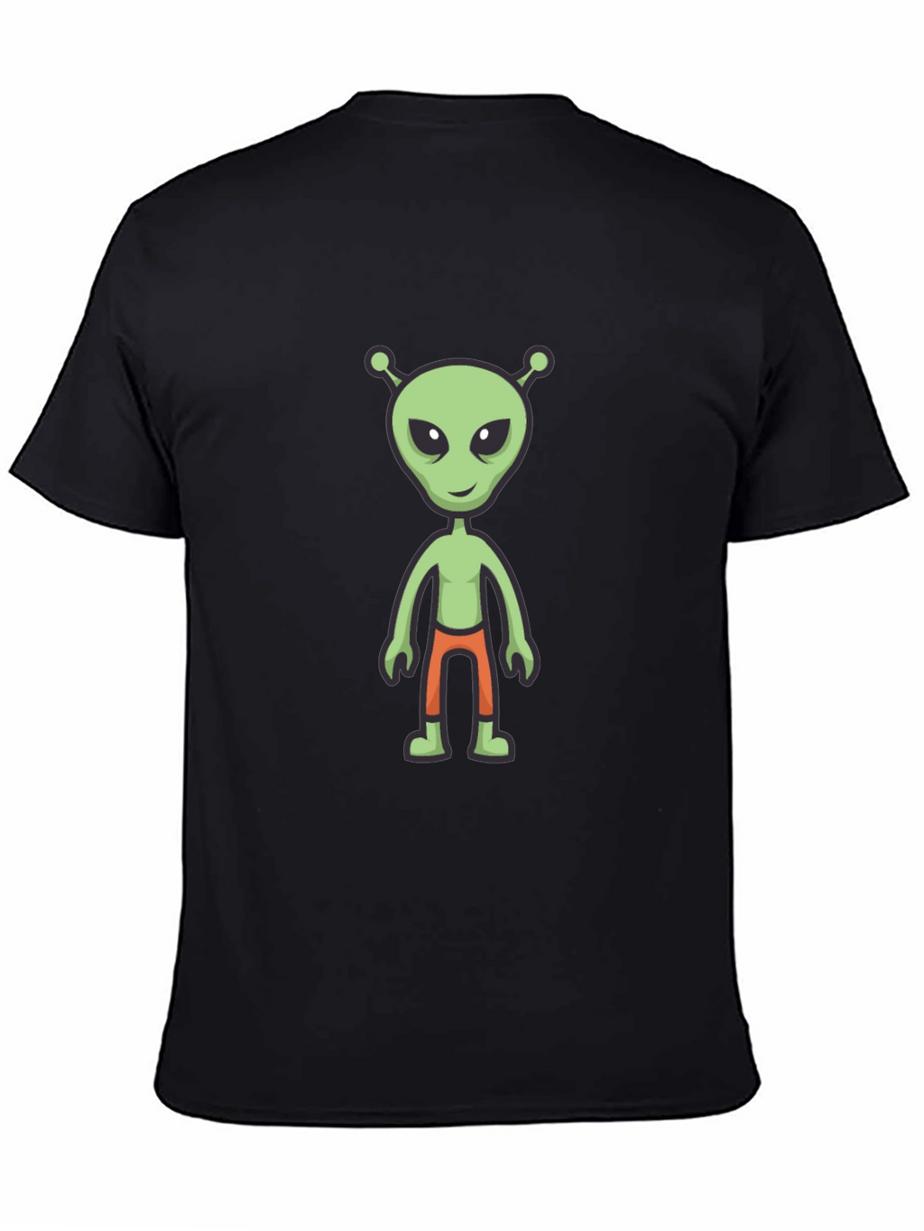 Alien Graphic Tee - Mens Black T-Shirt