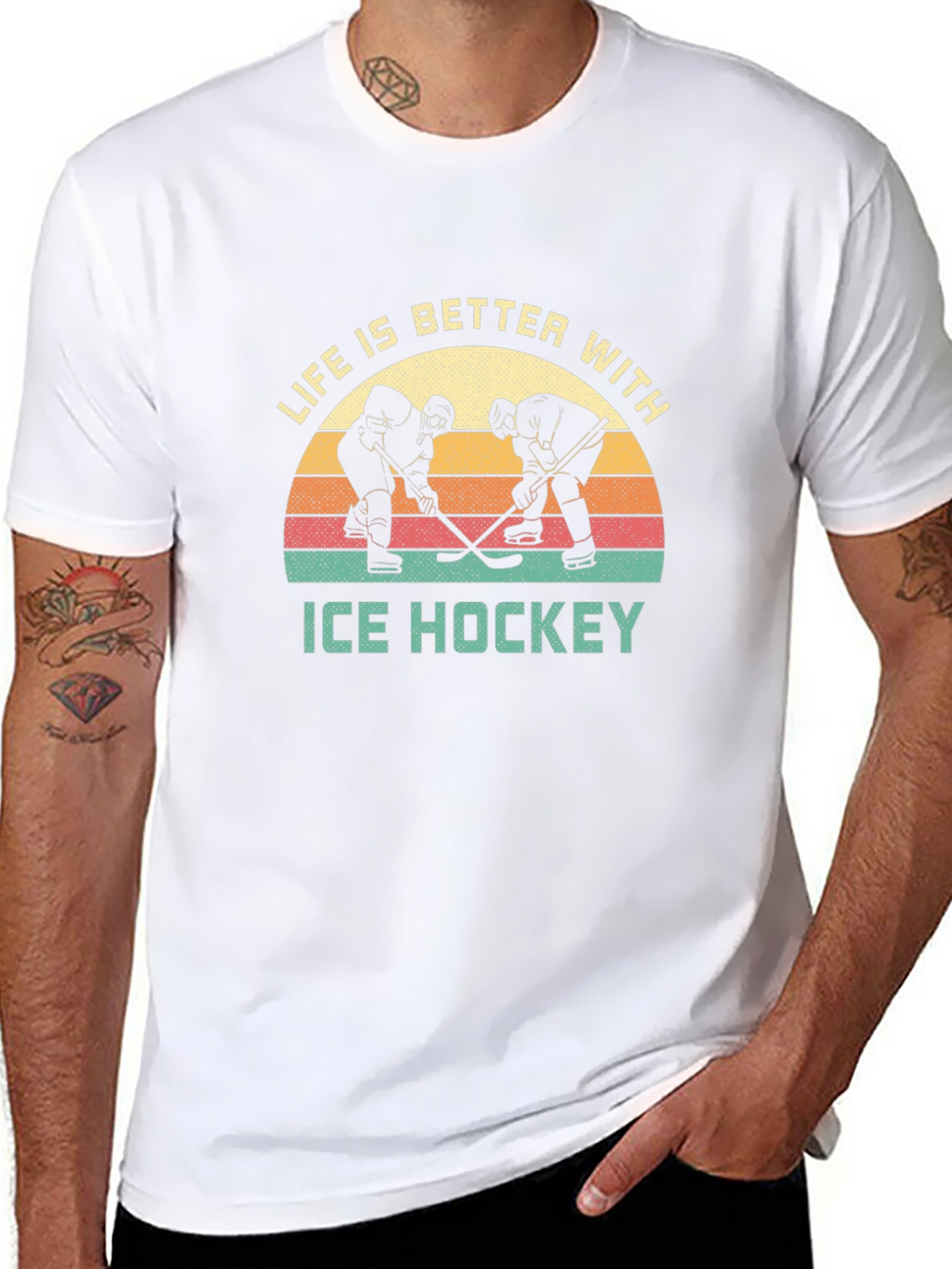 Life is Better with Ice Hockey T-Shirt