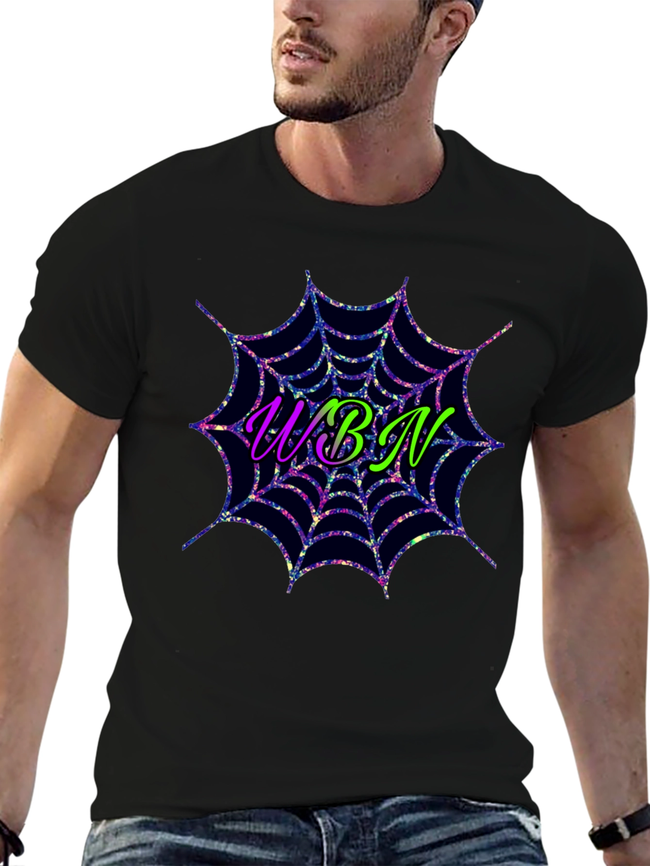 WBN Spiderweb Graphic Tee - Halloween Fun!