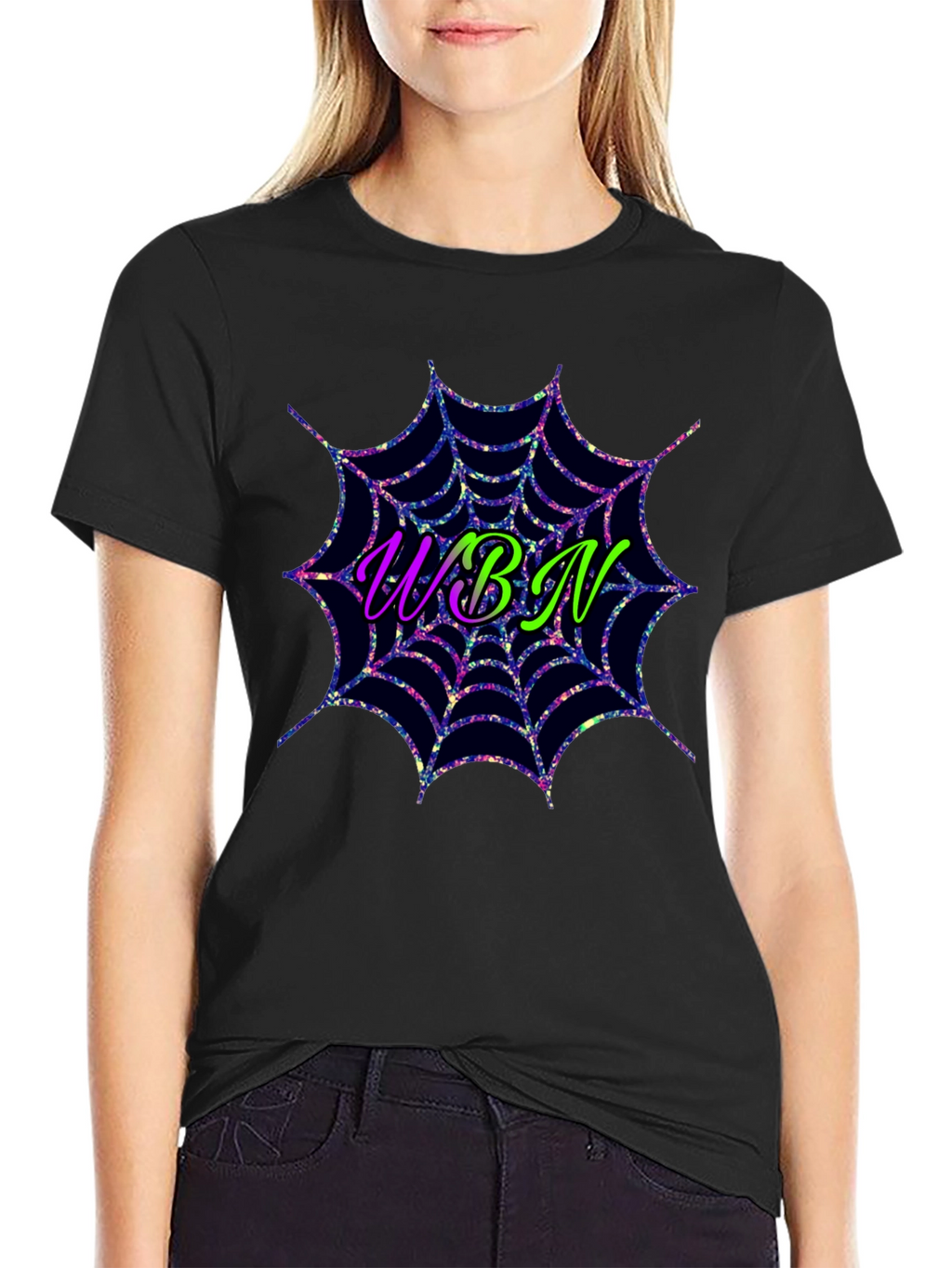 WBN Spiderweb Graphic Tee - Halloween Fun!
