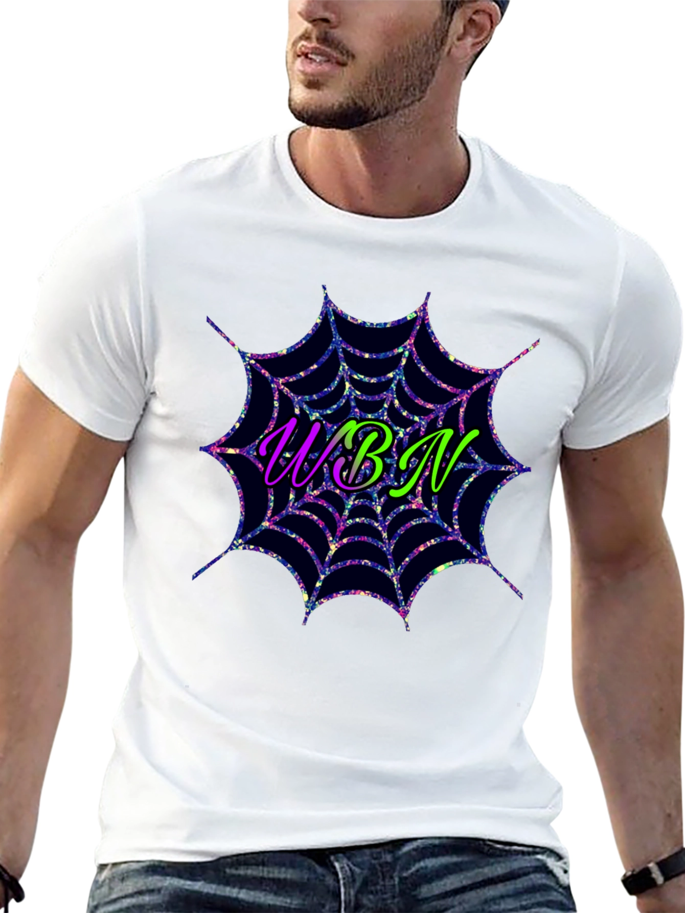 WBN Spiderweb Graphic Tee - Halloween Fun!