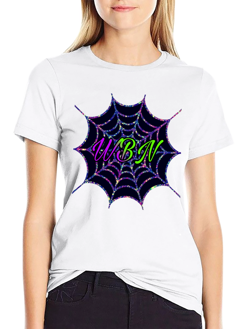 WBN Spiderweb Graphic Tee - Halloween Fun!