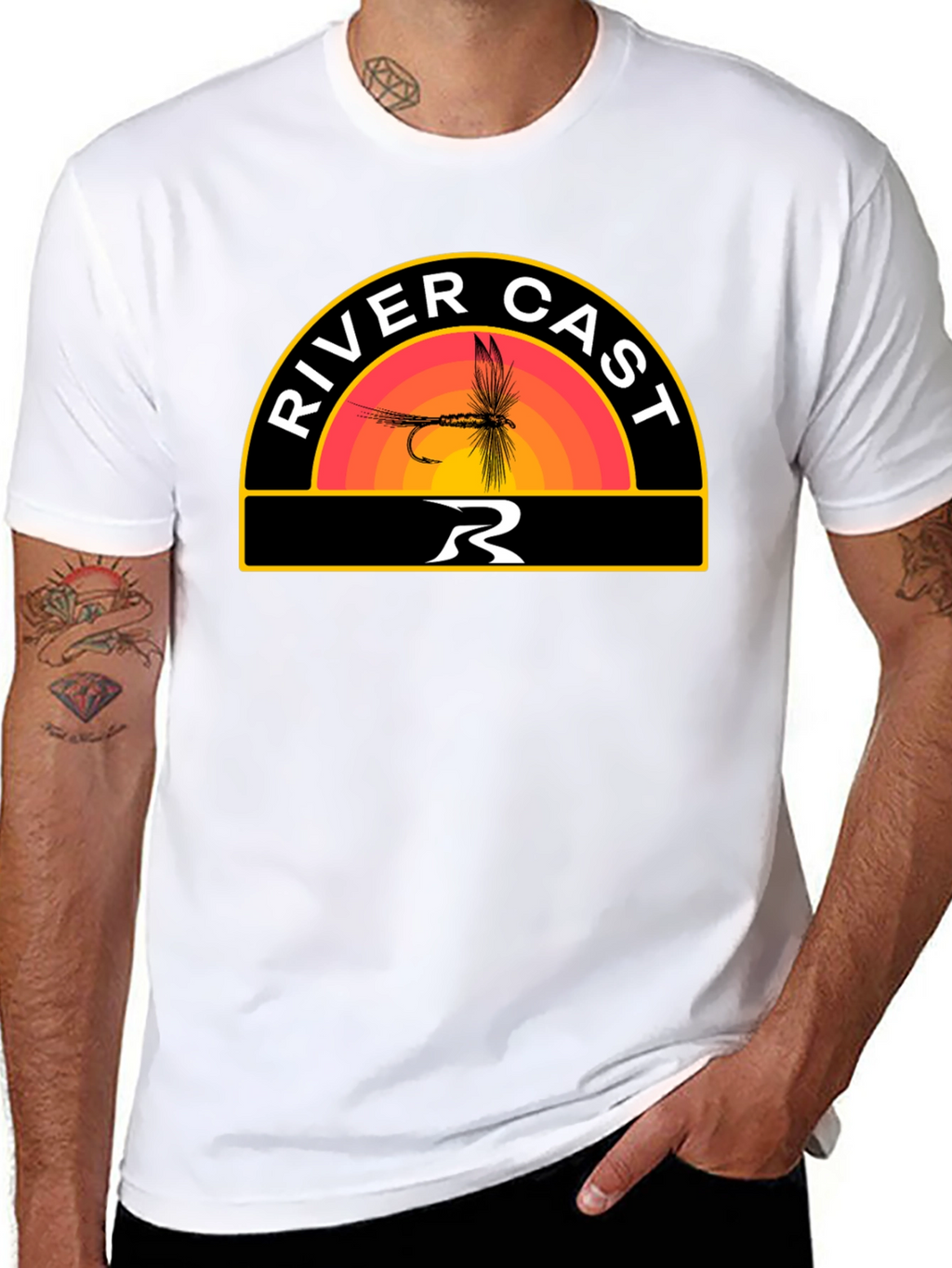 River Cast Fishing T-Shirt