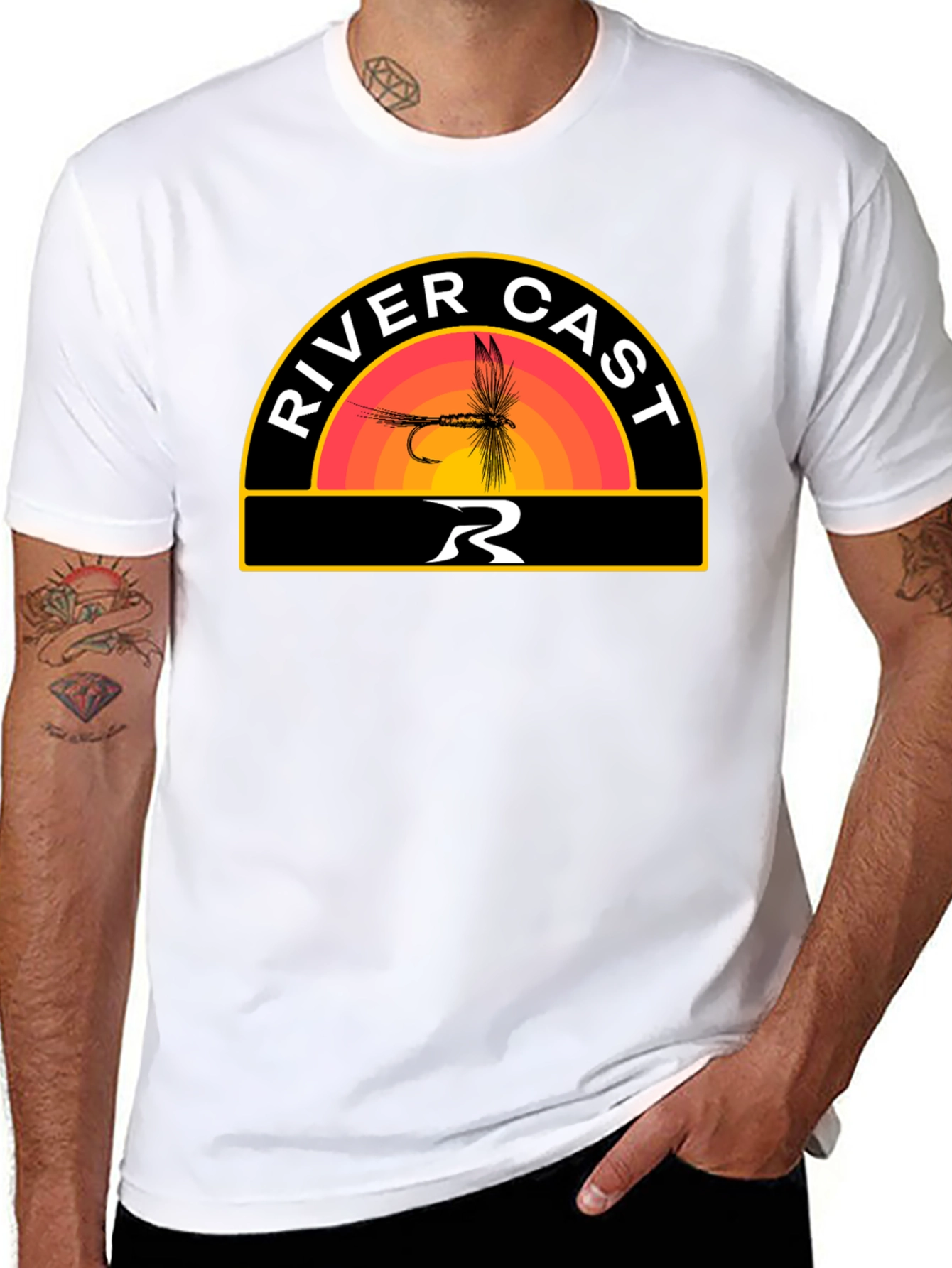 River Cast Fishing T-Shirt