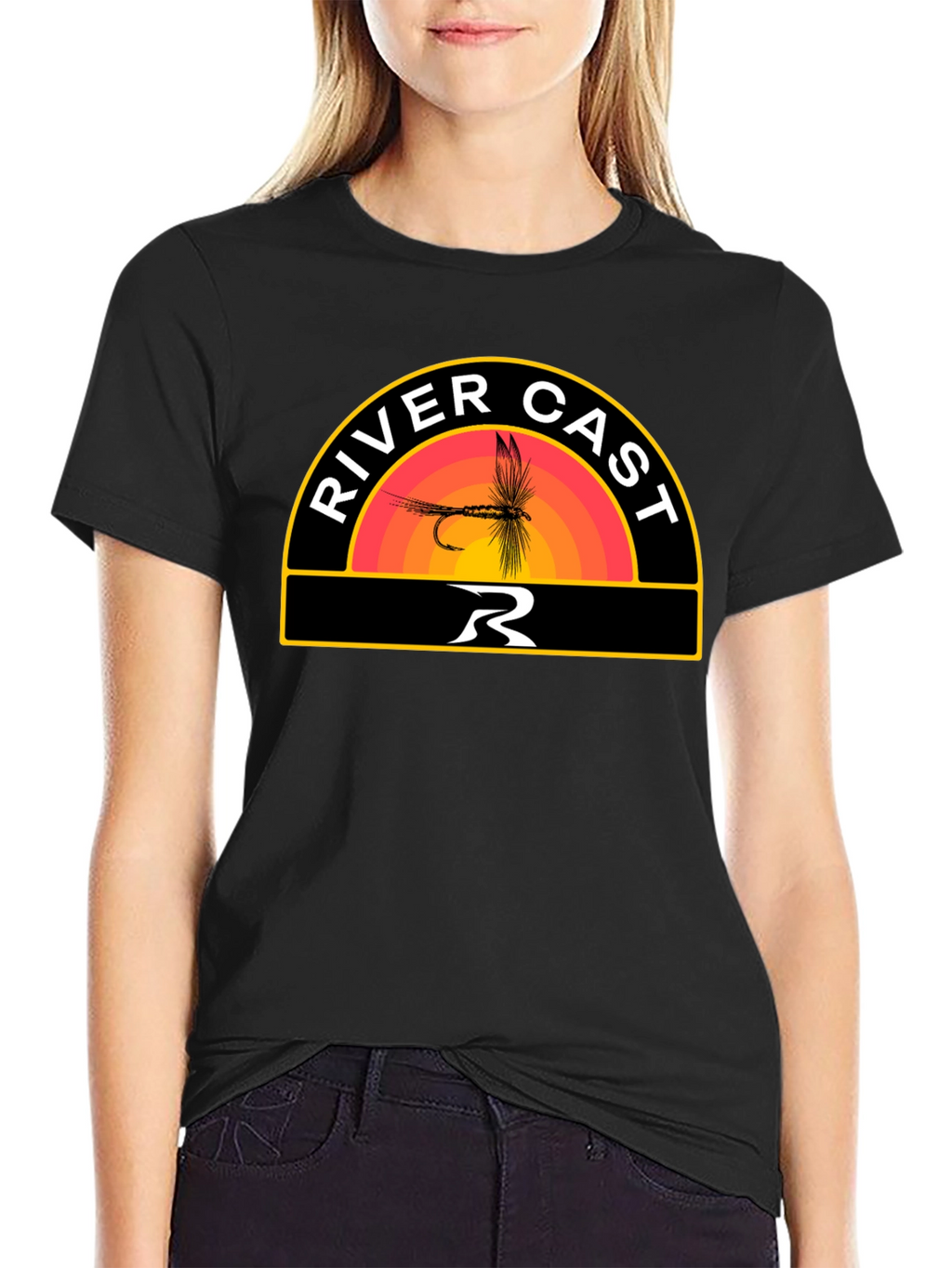 River Cast Fishing T-Shirt