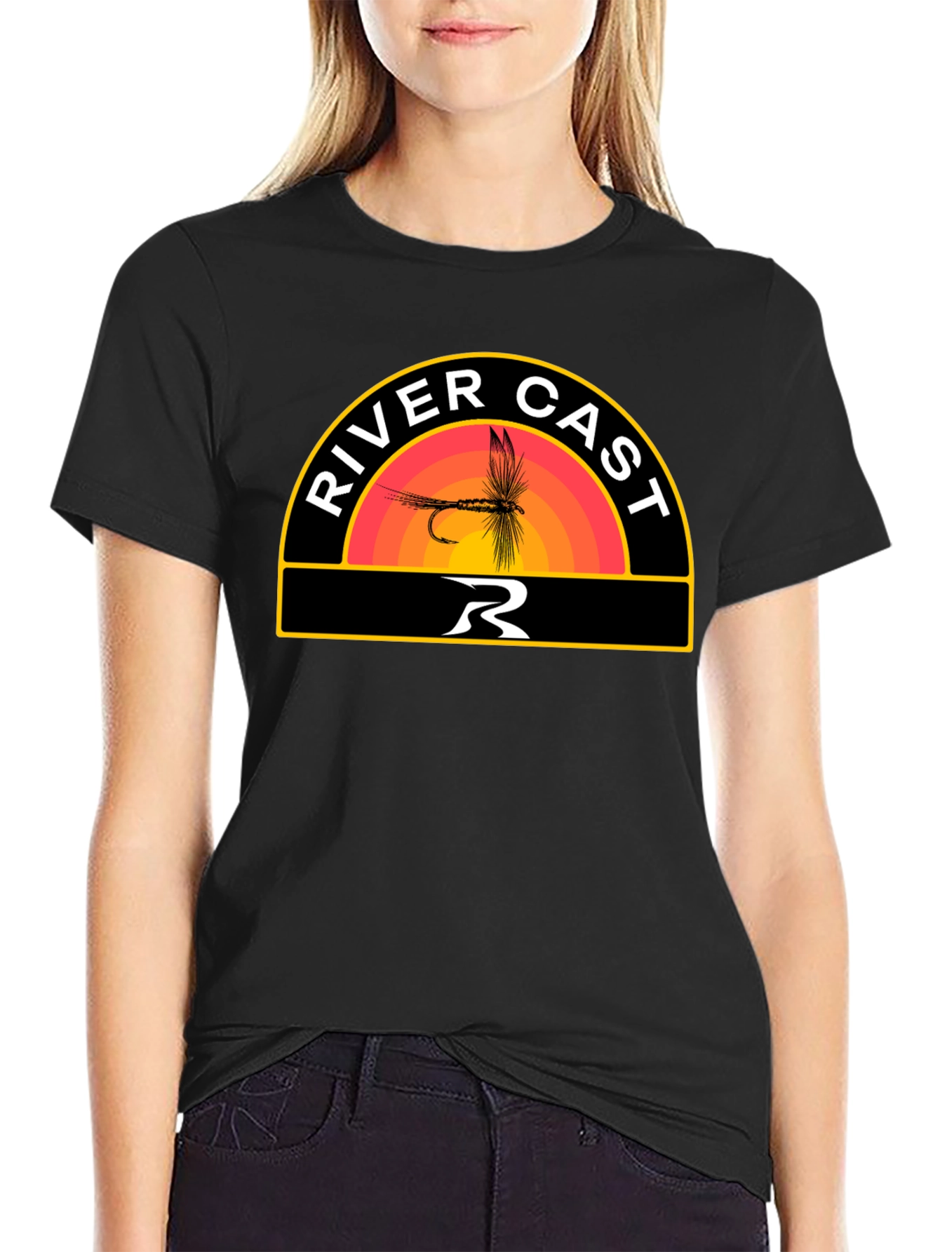 River Cast Fishing T-Shirt