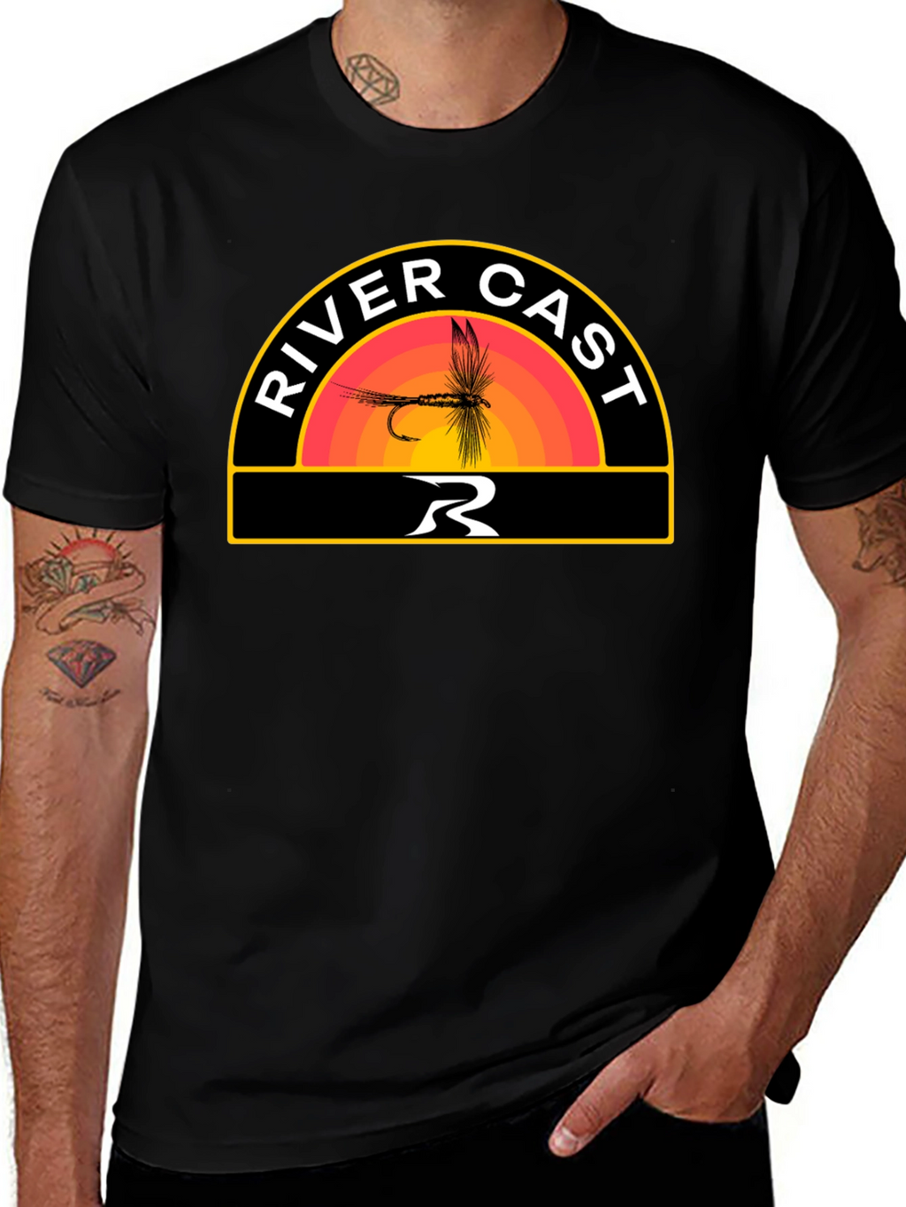 River Cast Fishing T-Shirt