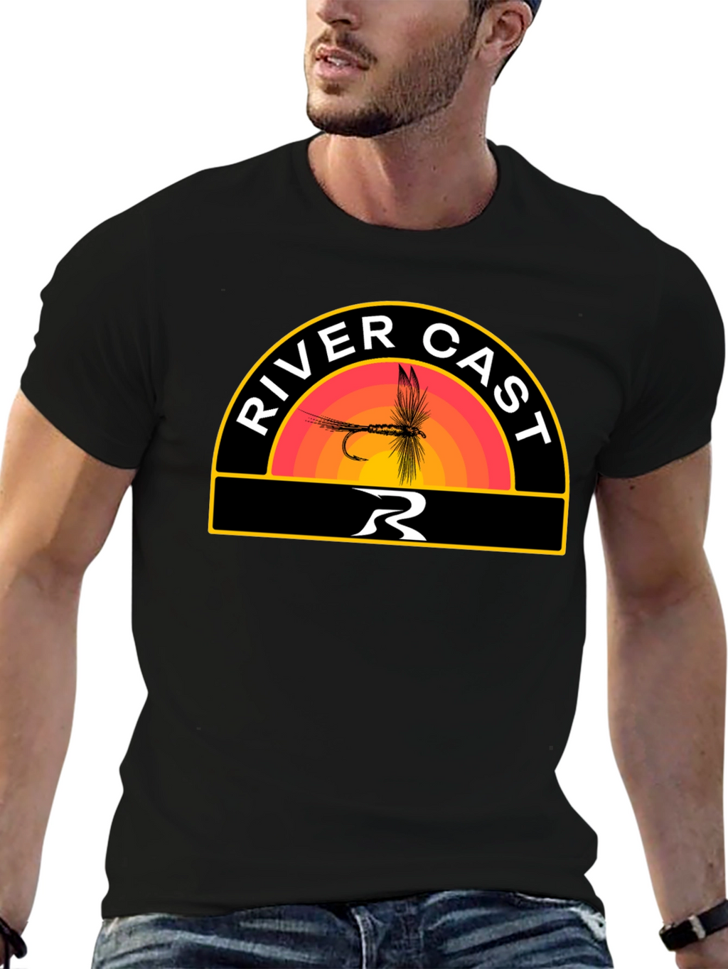 River Cast Fishing T-Shirt
