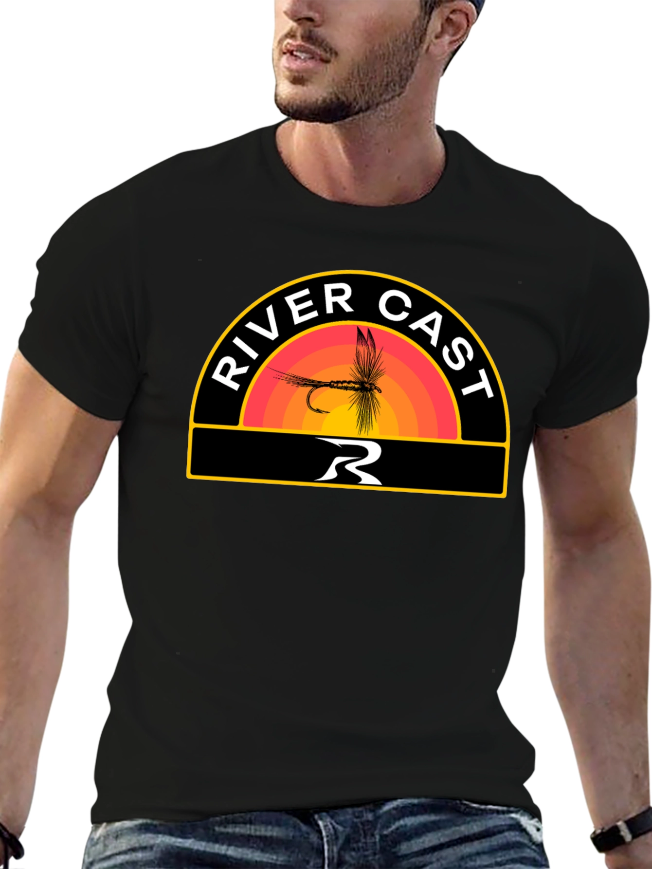 River Cast Fishing T-Shirt