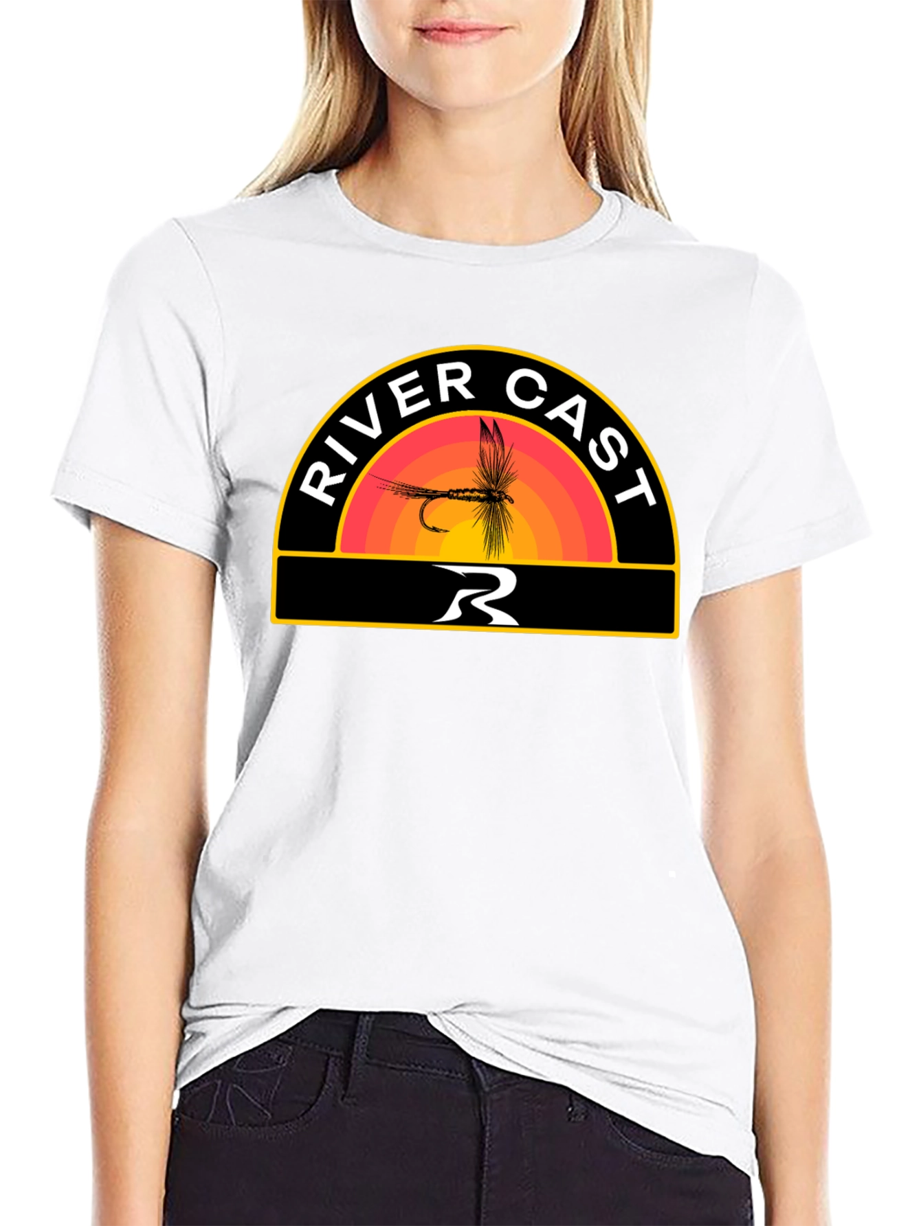 River Cast Fishing T-Shirt