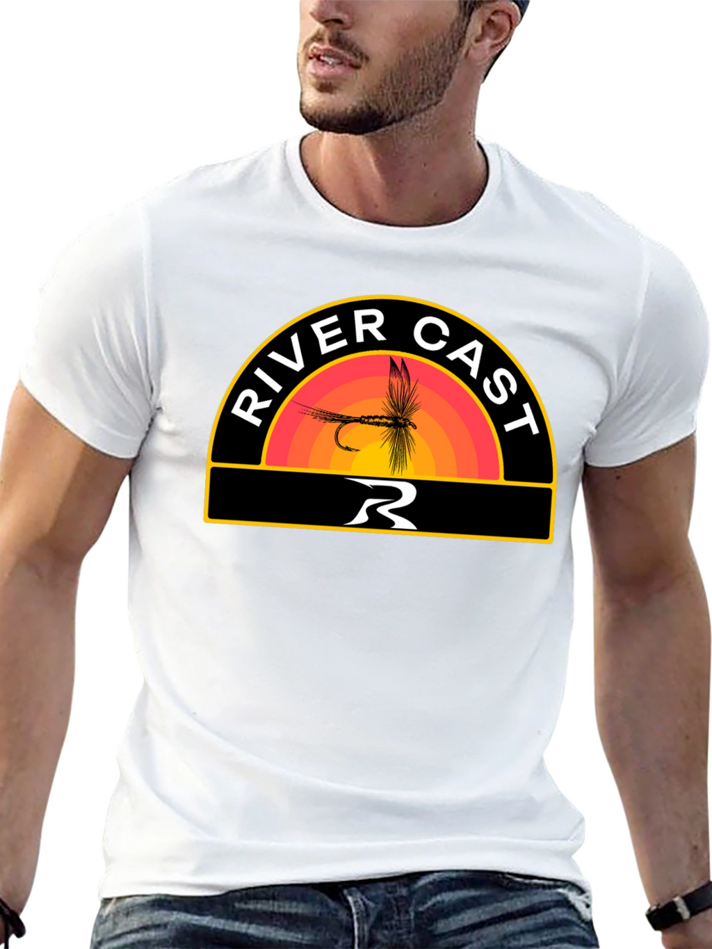 River Cast Fishing T-Shirt