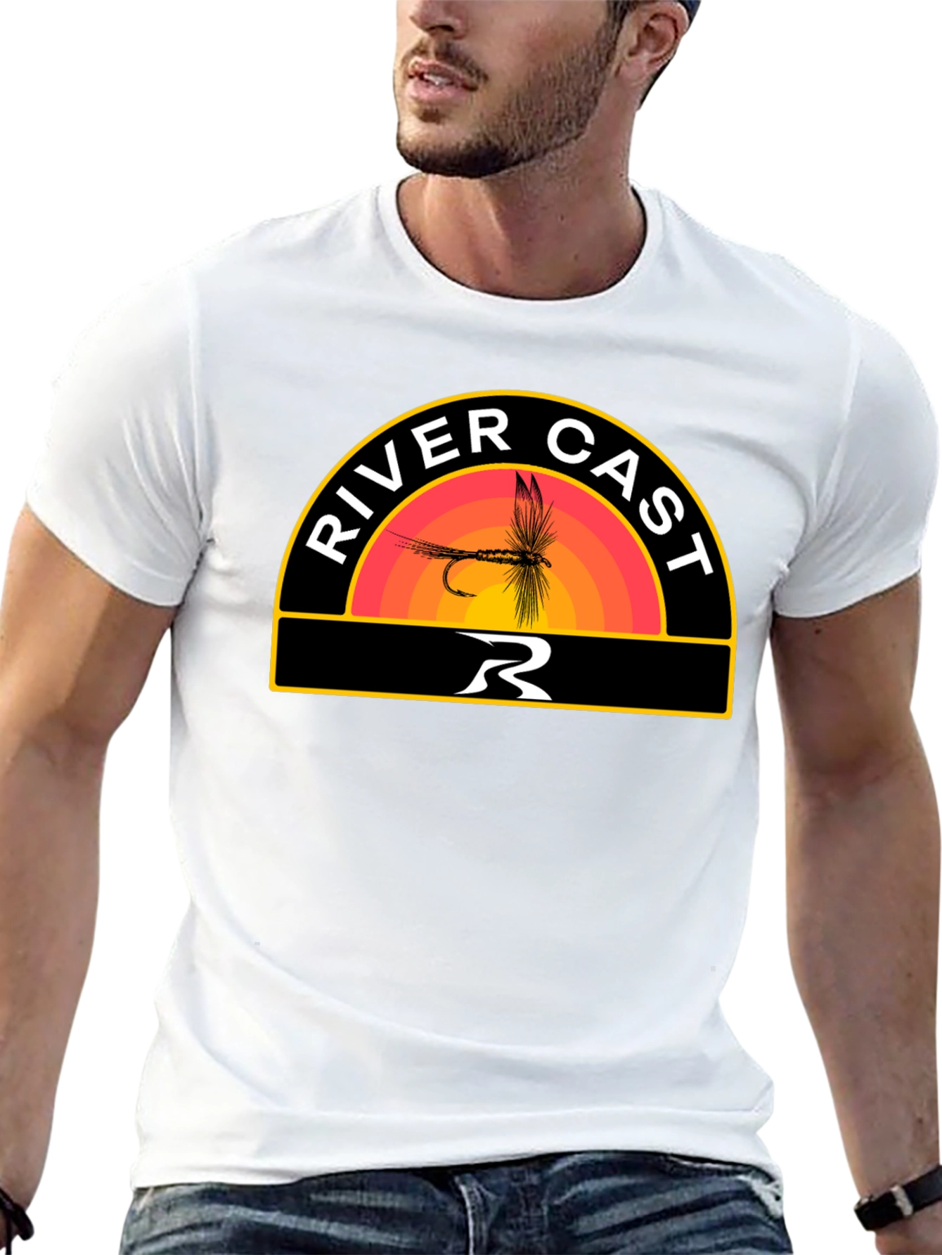River Cast Fishing T-Shirt