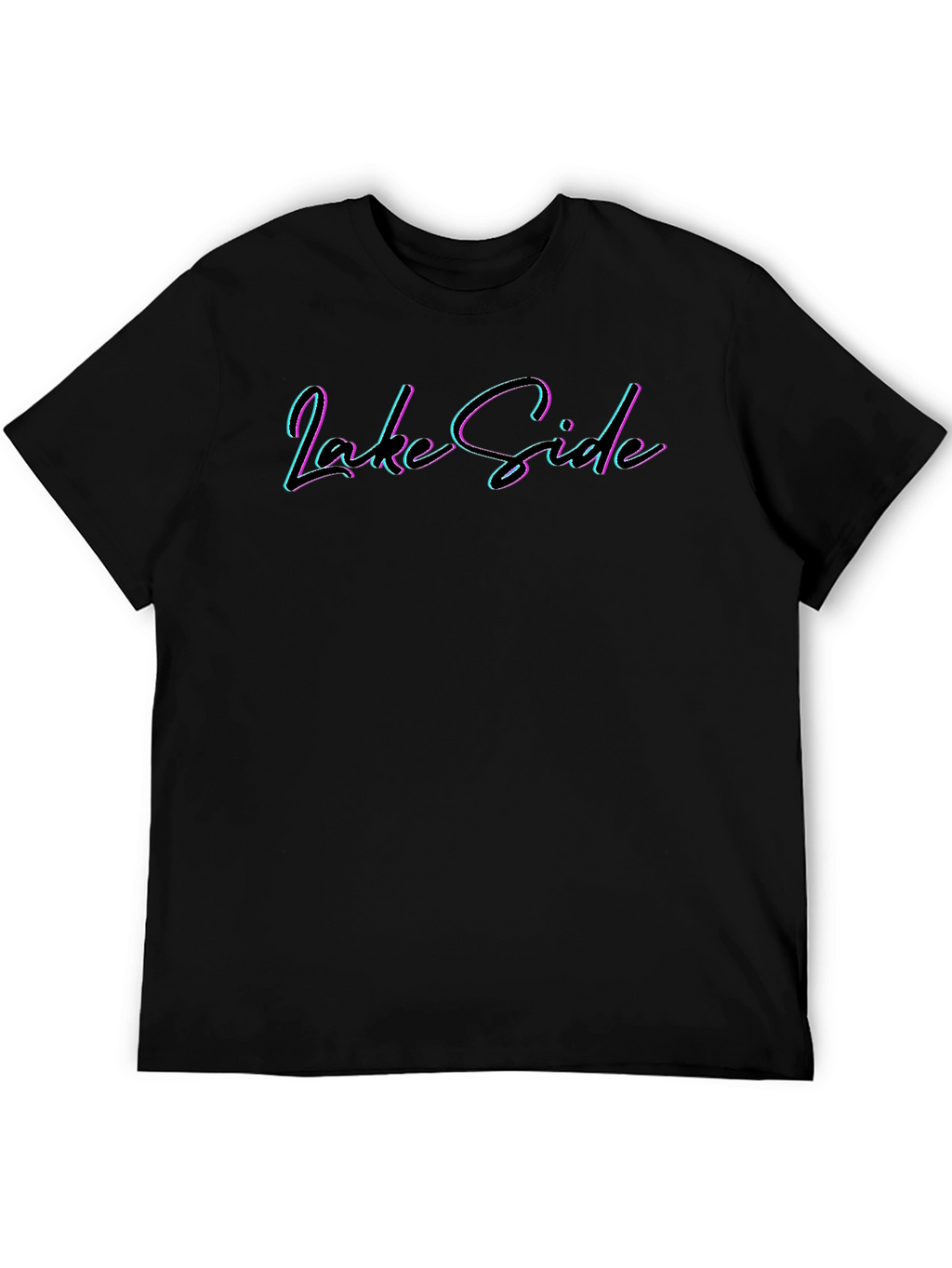 Lake Side T-Shirt - Retro Design