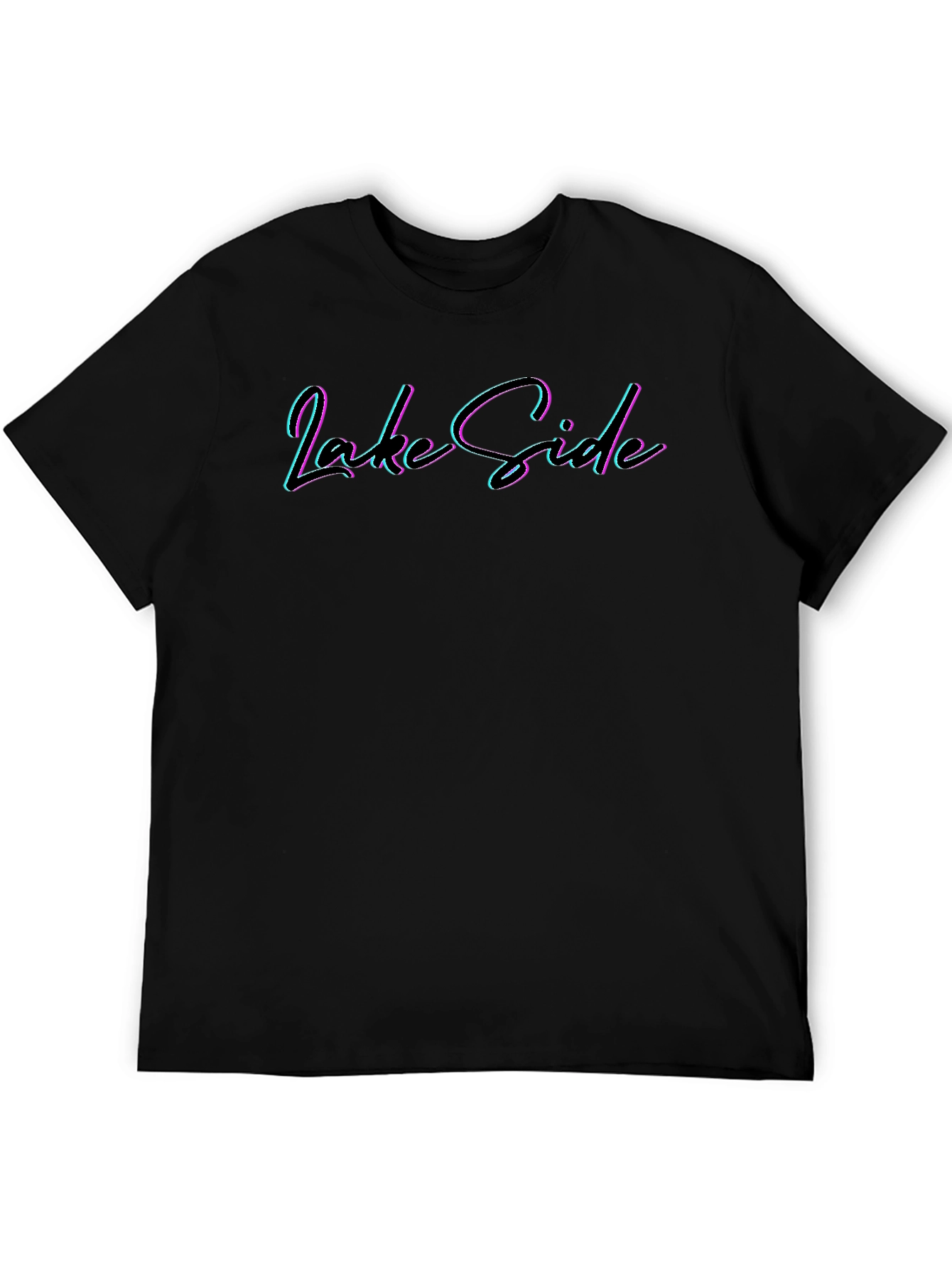 Lake Side T-Shirt - Retro Design