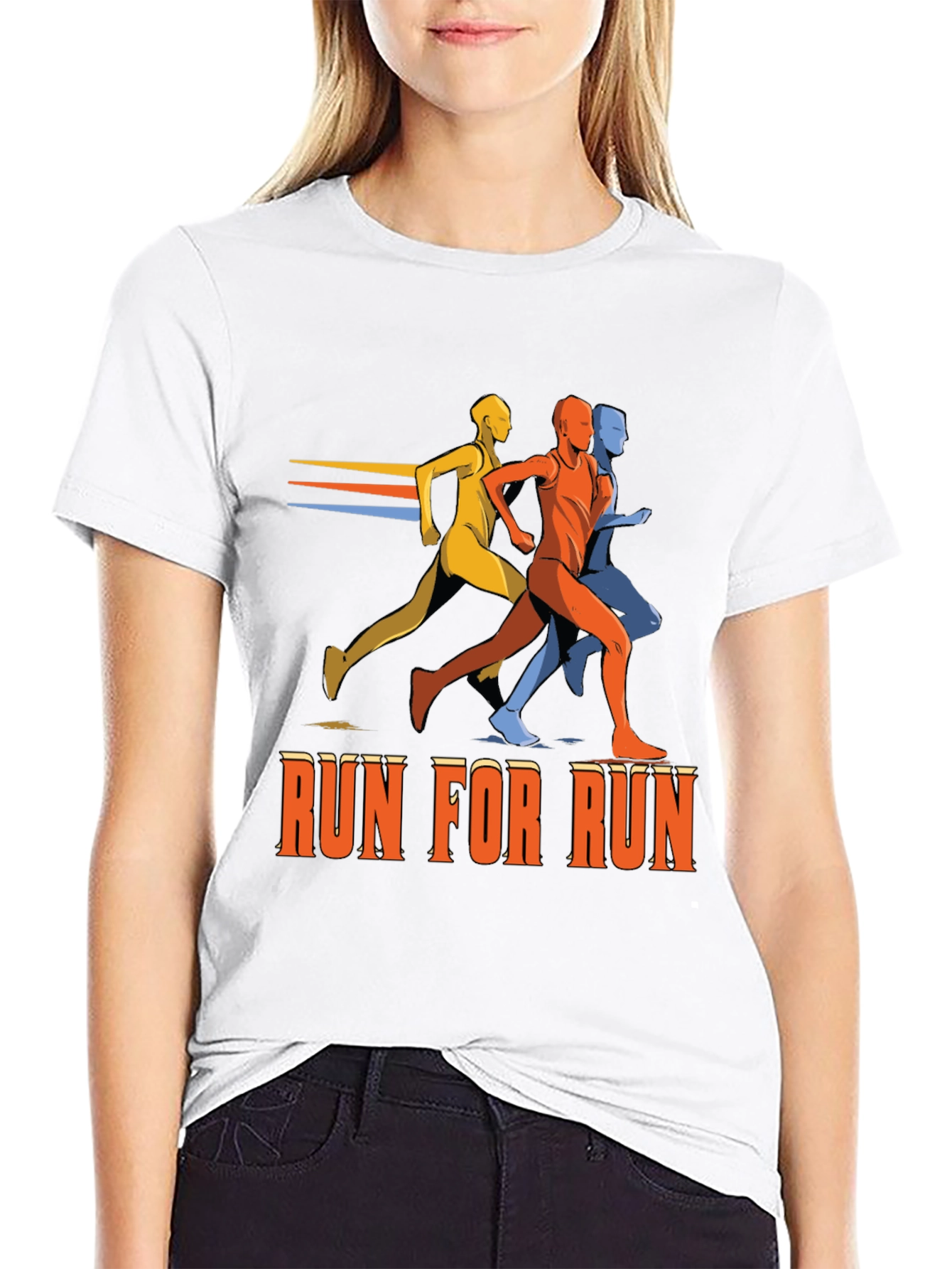 Run For Run Graphic Tee