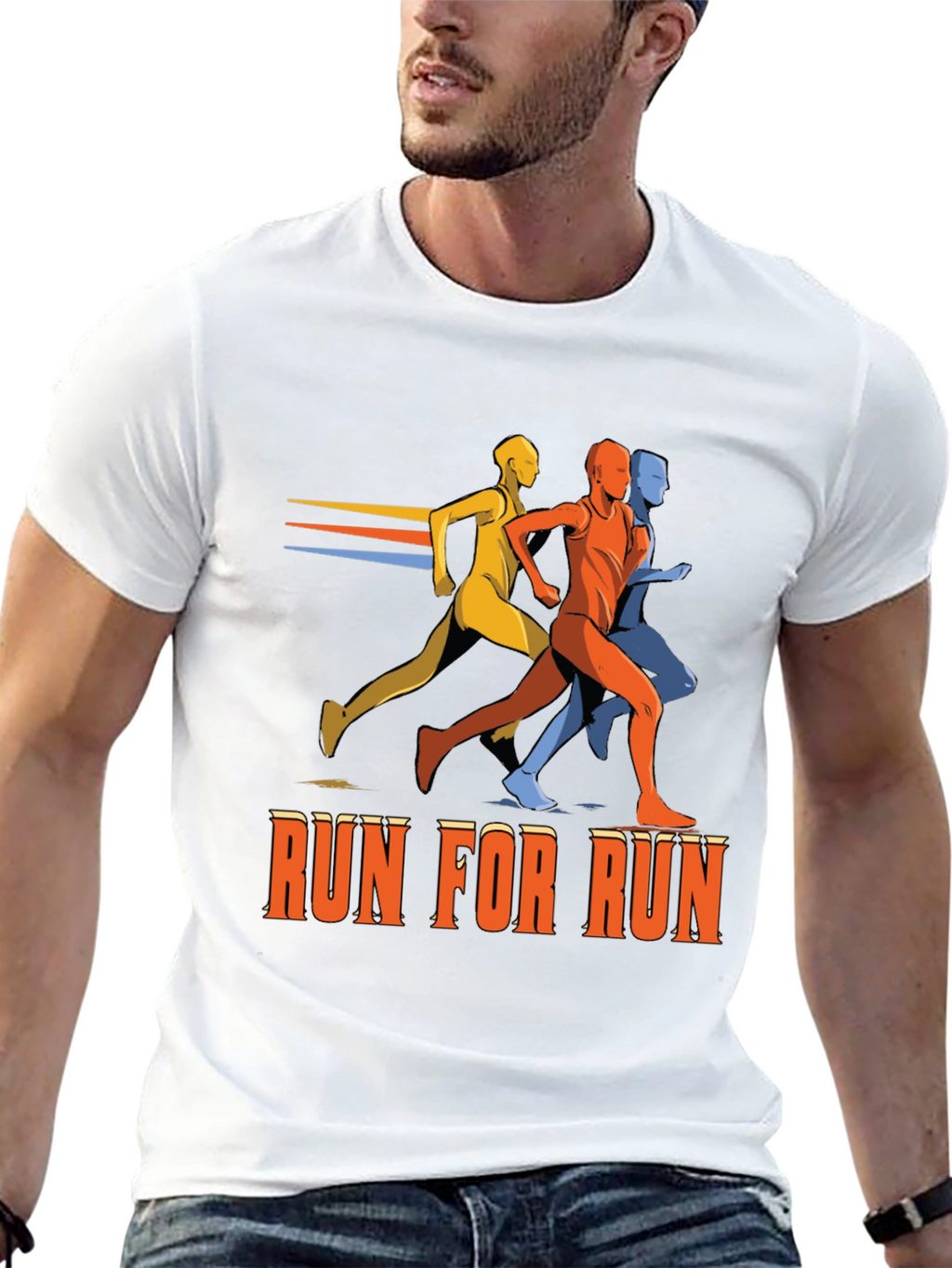 Run For Run Graphic Tee