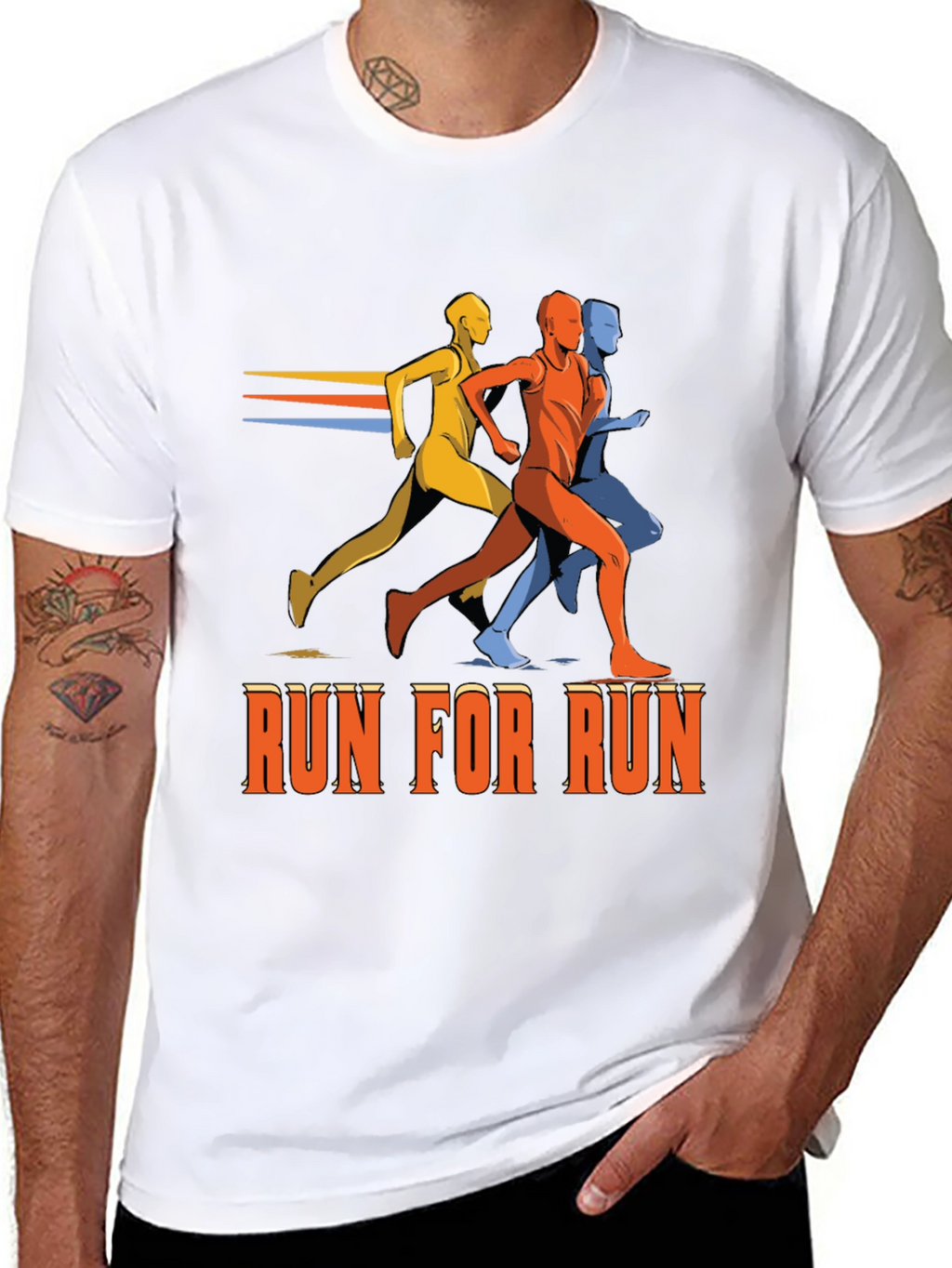 Run For Run Graphic Tee