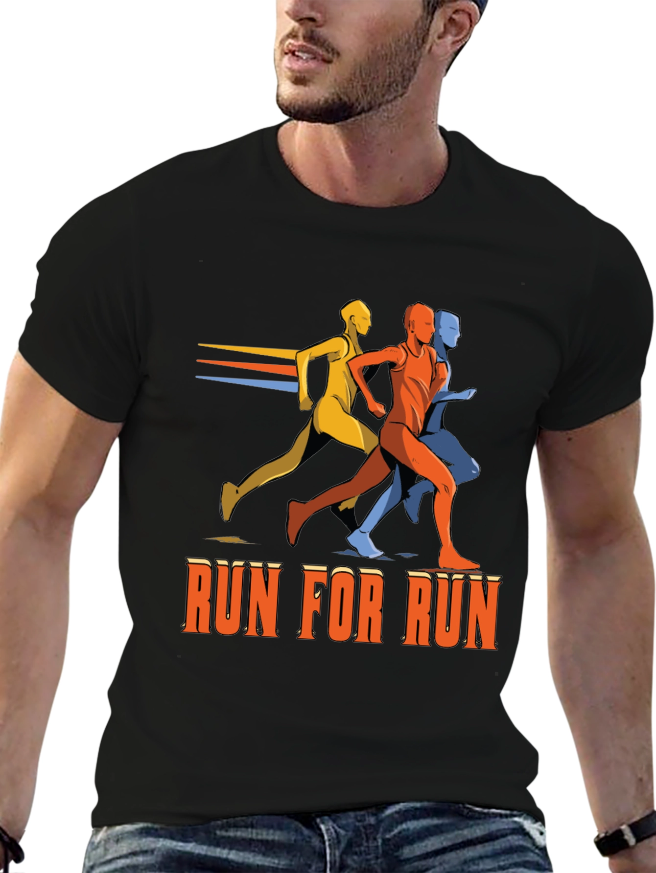 Run For Run Graphic Tee