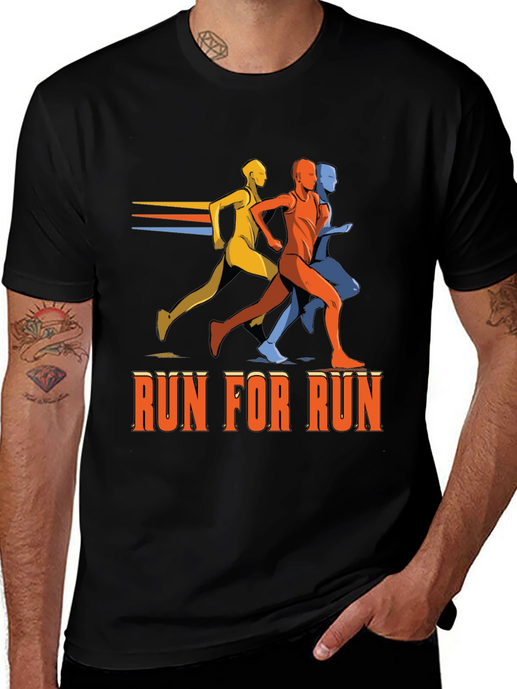Run For Run Graphic Tee