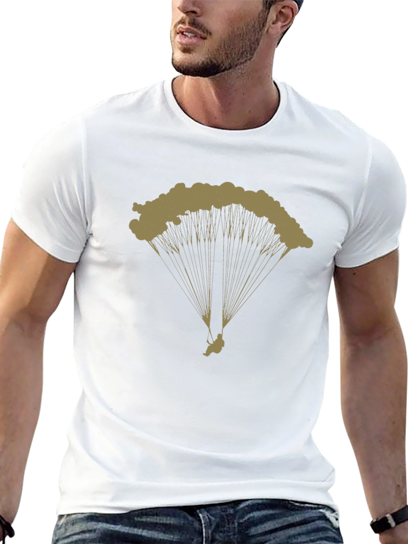 Parachute Graphic T-Shirt - Adventure Ready