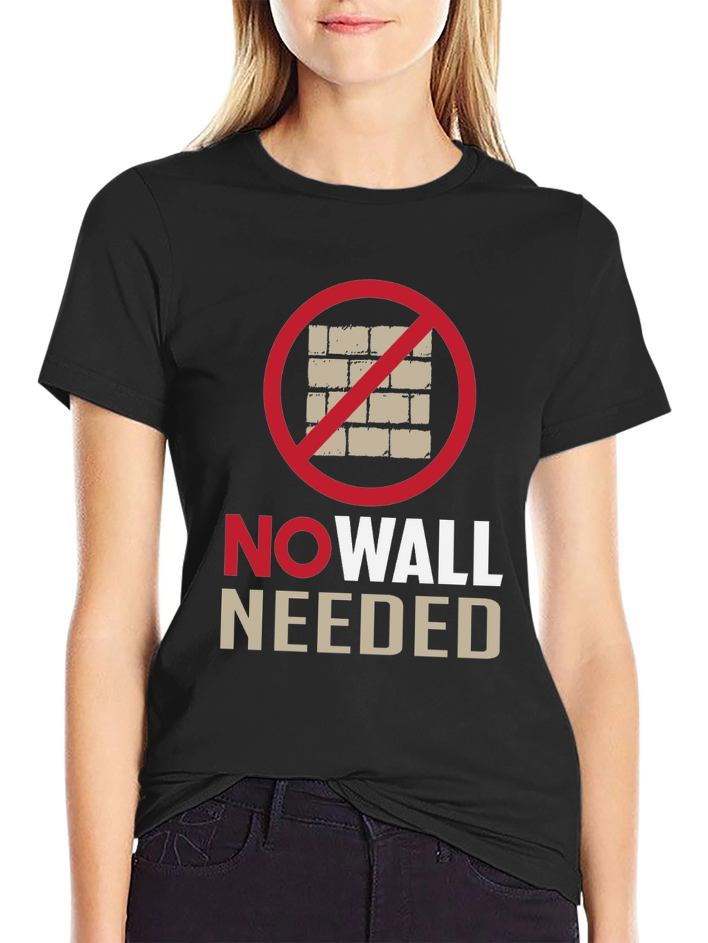 No Wall Needed T-Shirt - Protest Apparel