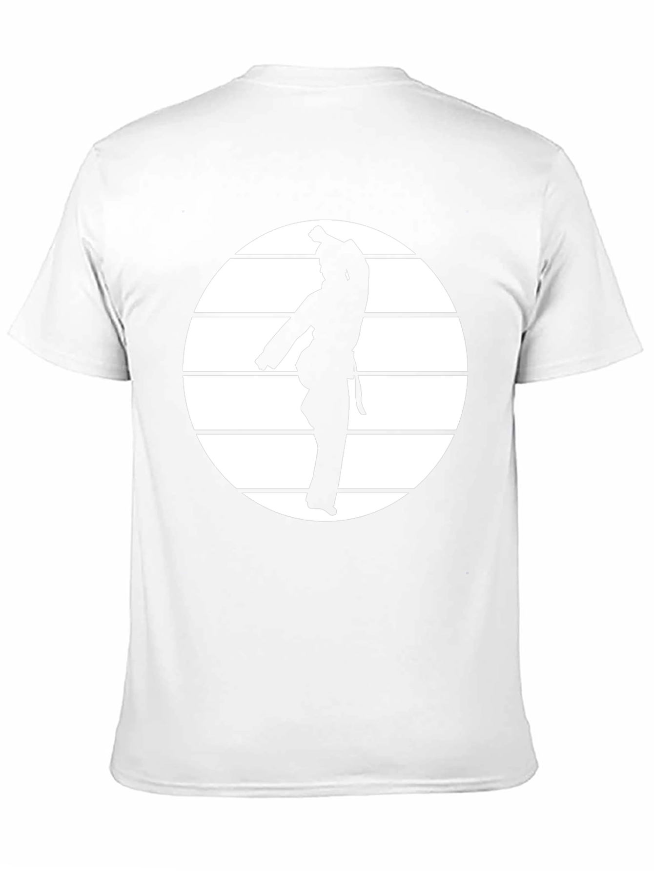 Karate Silhouette Tee - Martial Arts Style