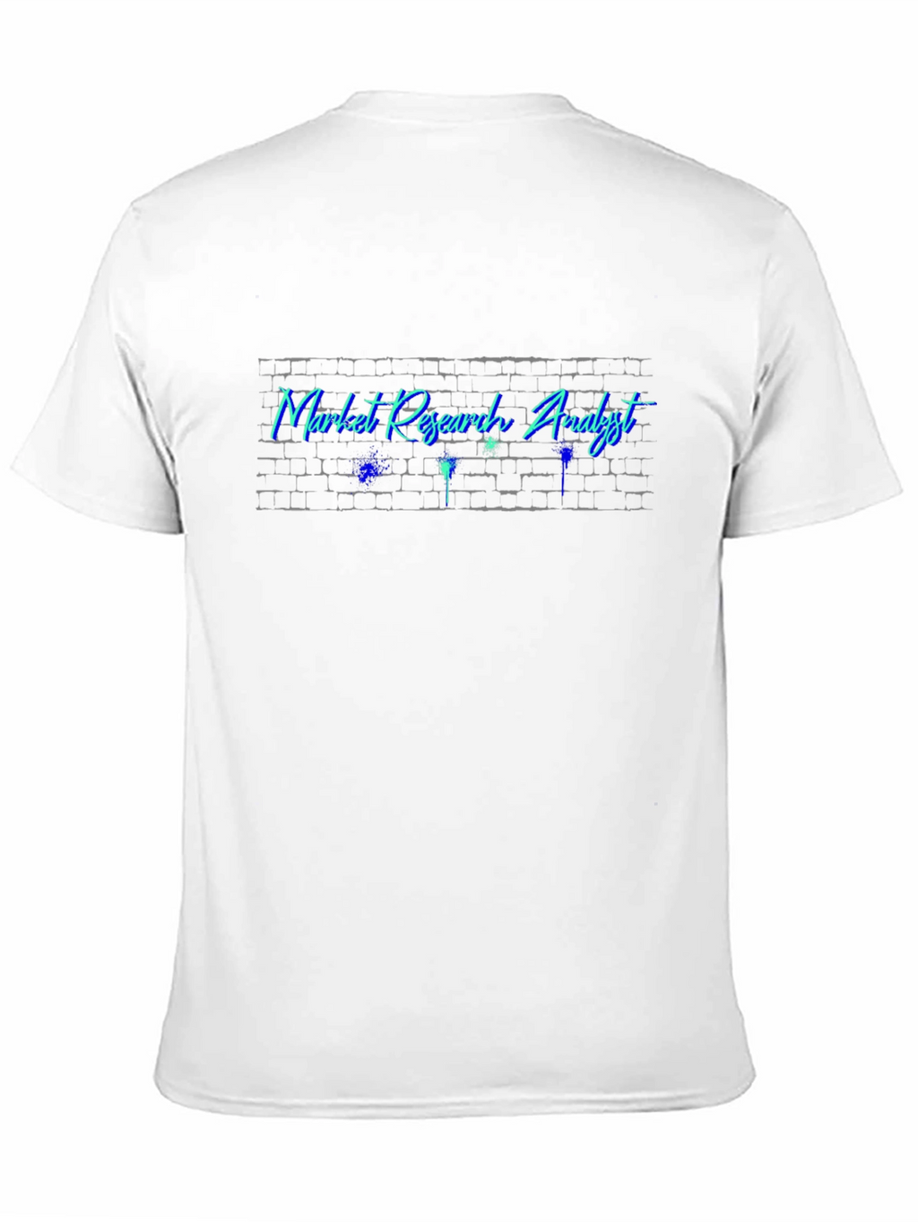 Market Research Analyst Graphic Tee - Black