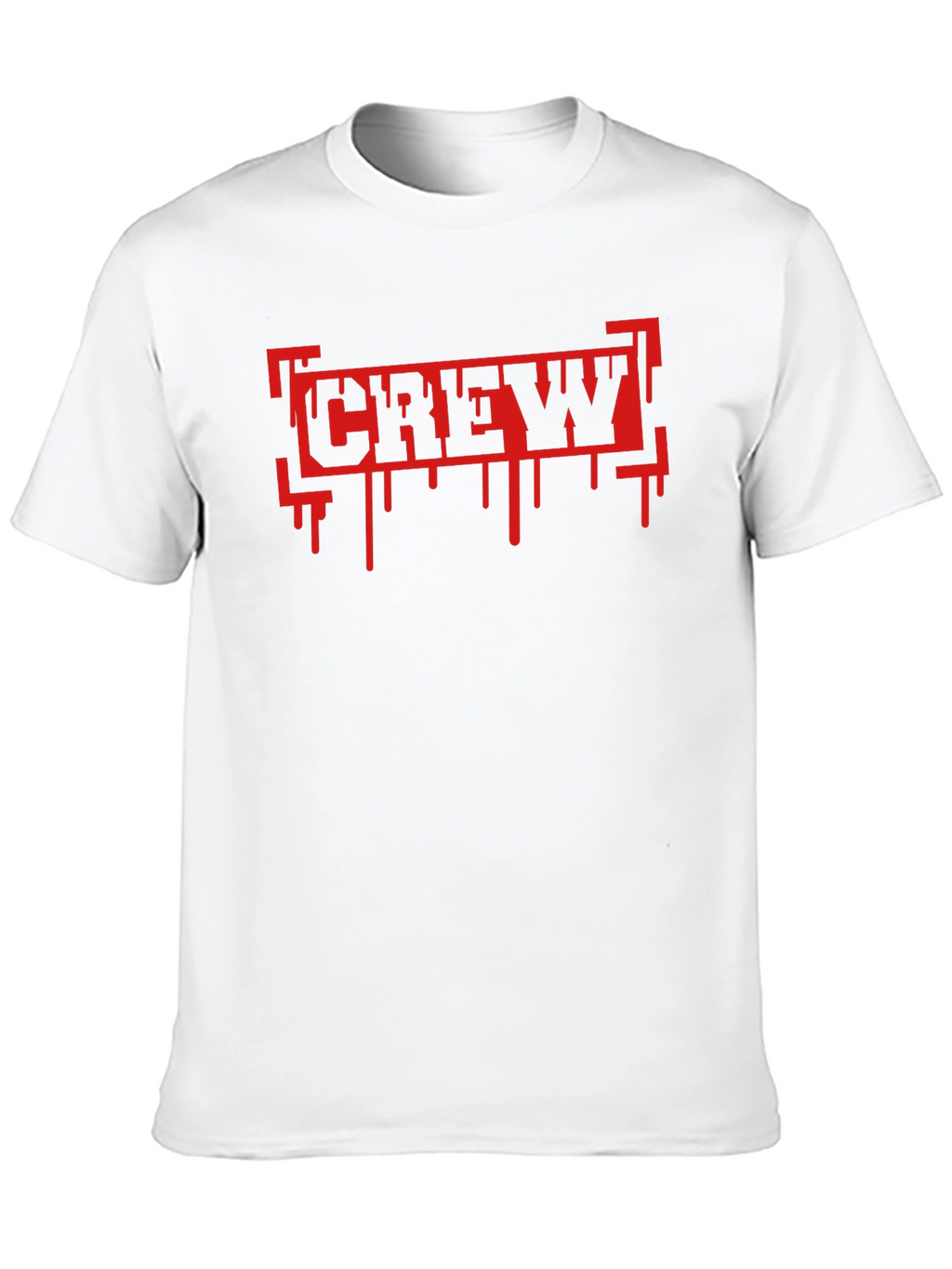 Crew Graphic Print T-Shirt - Black