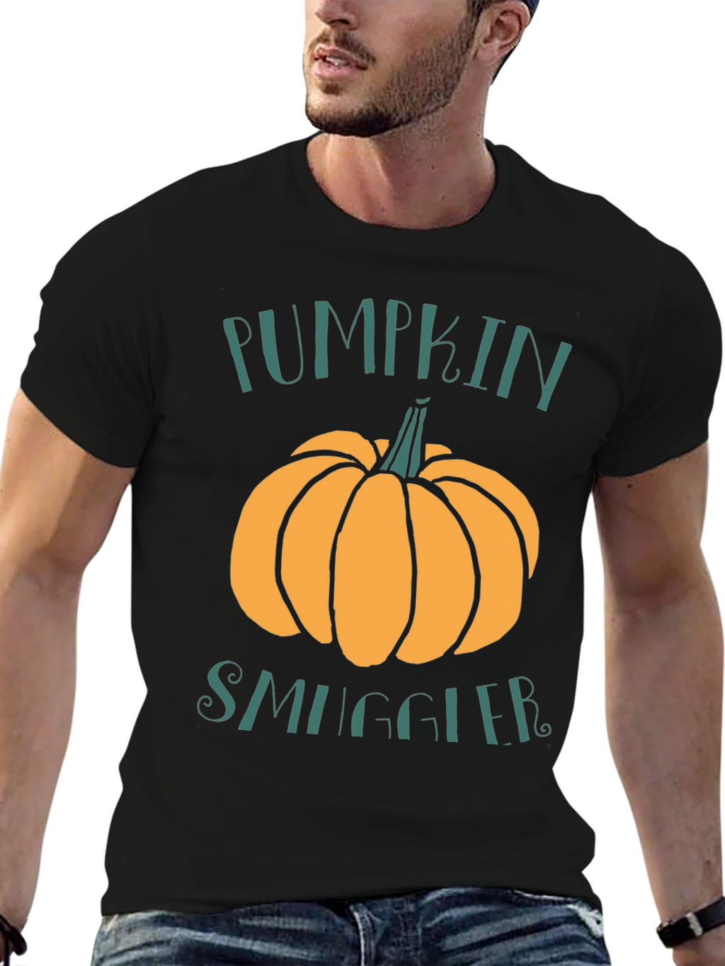 Pumpkin Smuggler T-Shirt - Fall Apparel