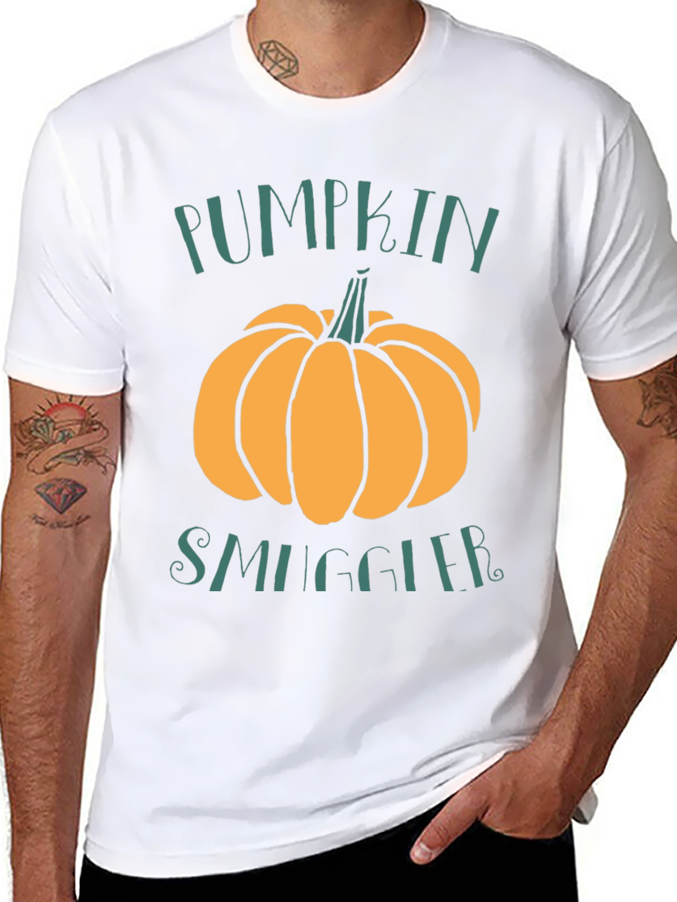 Pumpkin Smuggler T-Shirt - Fall Apparel