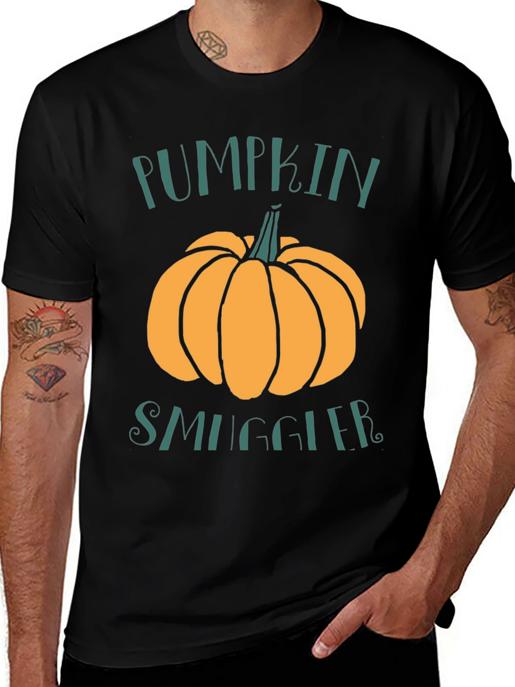 Pumpkin Smuggler T-Shirt - Fall Apparel