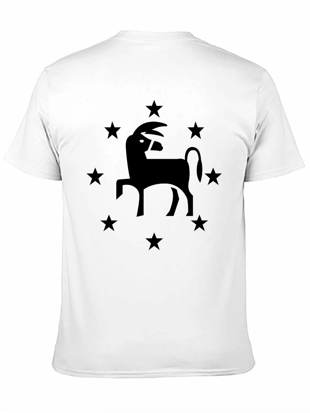 Starry Goat Tee - Black Graphic T-Shirt