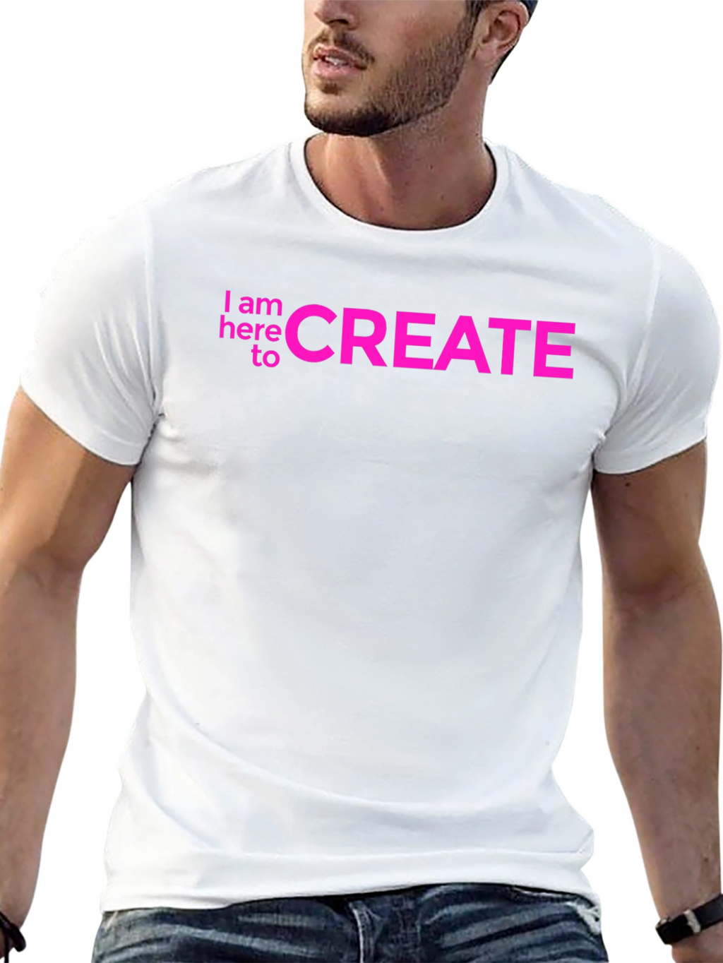 I am here to CREATE Graphic Tee