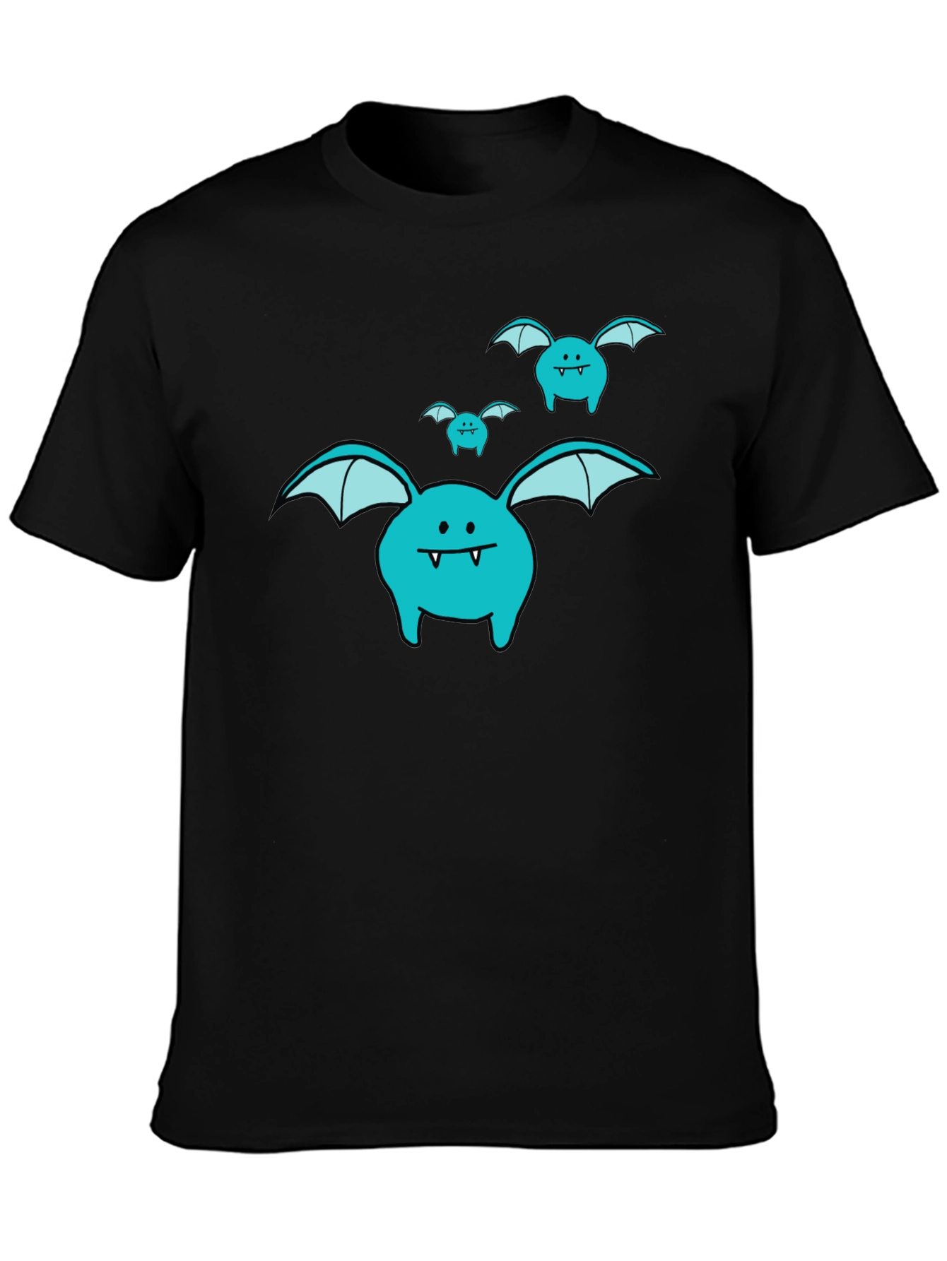 Cute Cartoon Bat Graphic Tee