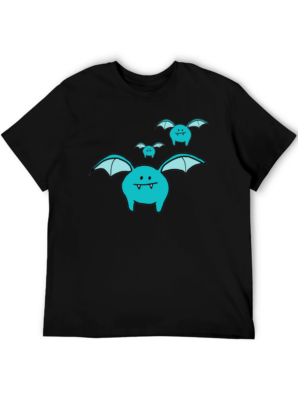 Cute Cartoon Bat Graphic Tee