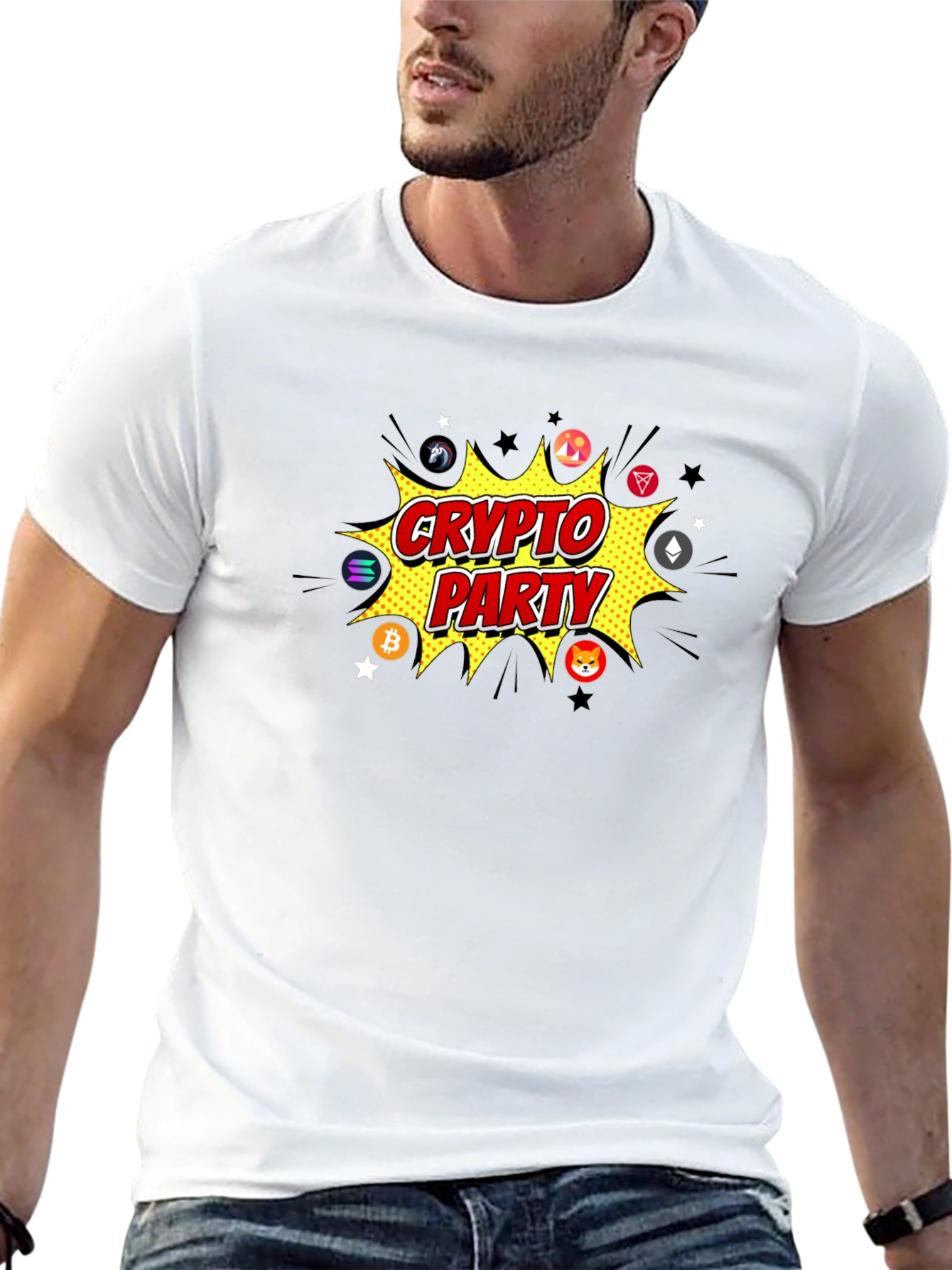 Crypto Party Black T-Shirt