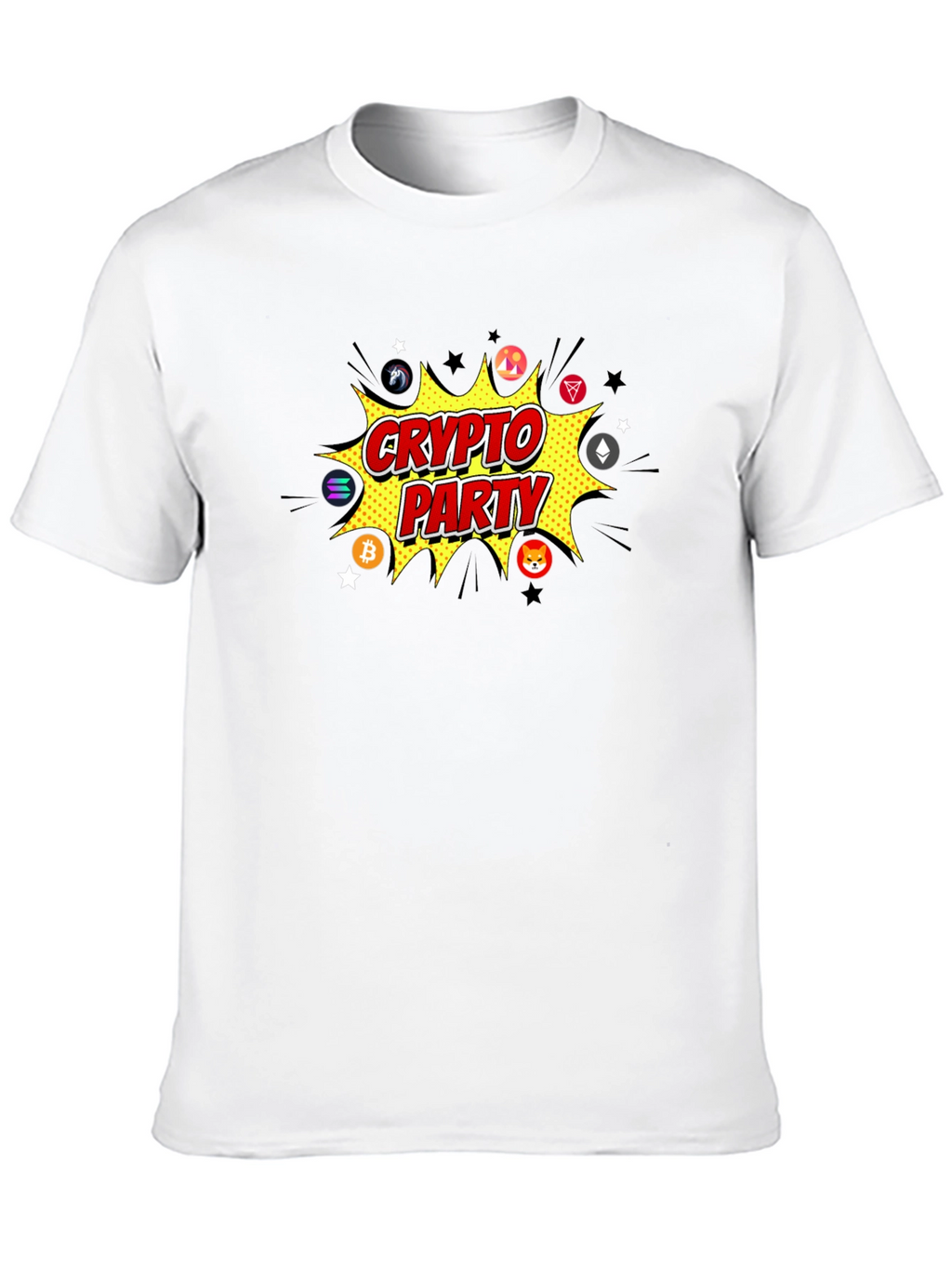 Crypto Party Black T-Shirt