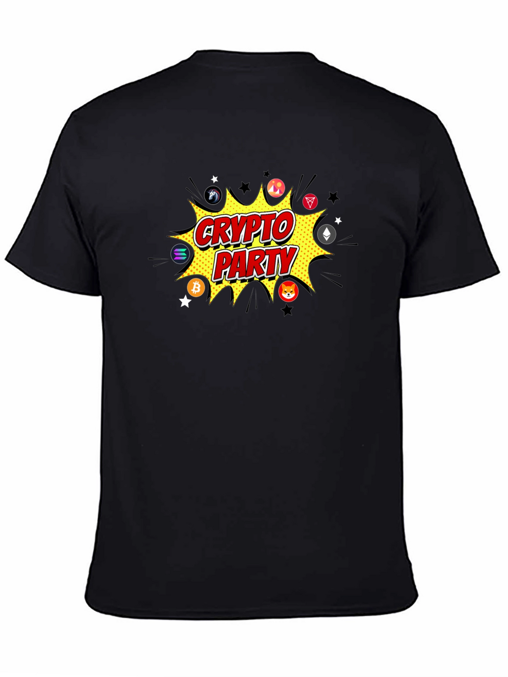 Crypto Party Black T-Shirt