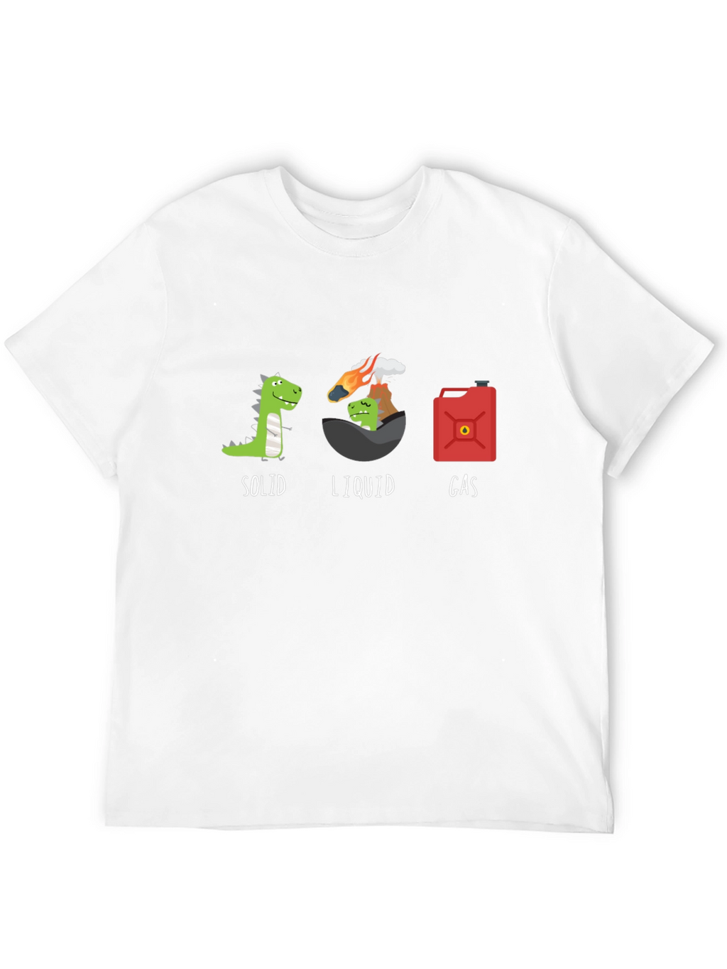 Dino States of Matter Graphic Tee