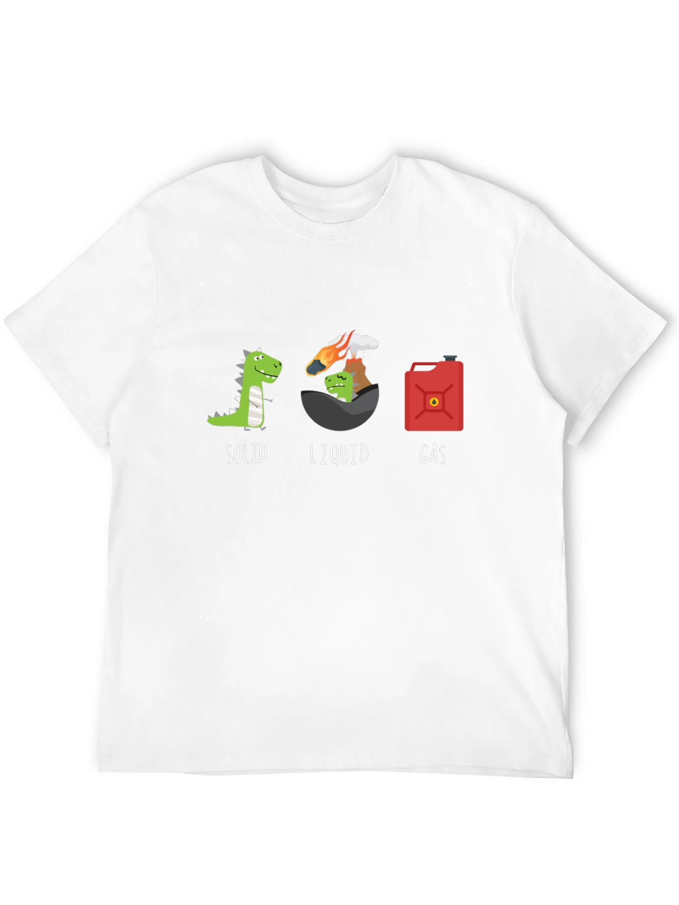 Dino States of Matter Graphic Tee