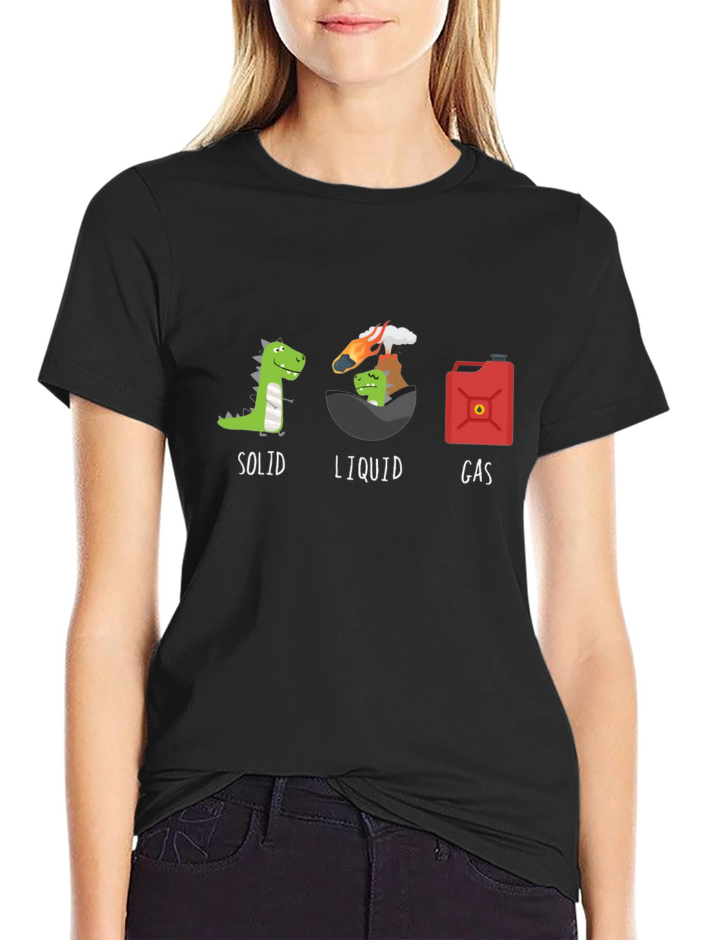 Dino States of Matter Graphic Tee