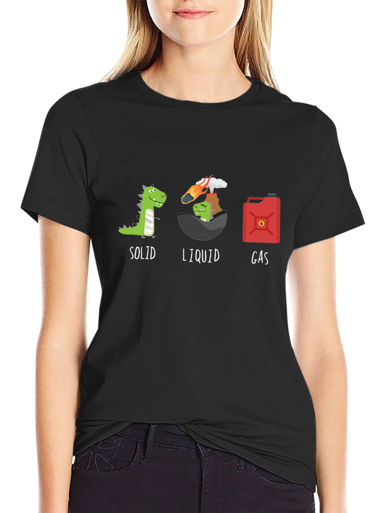 Dino States of Matter Graphic Tee