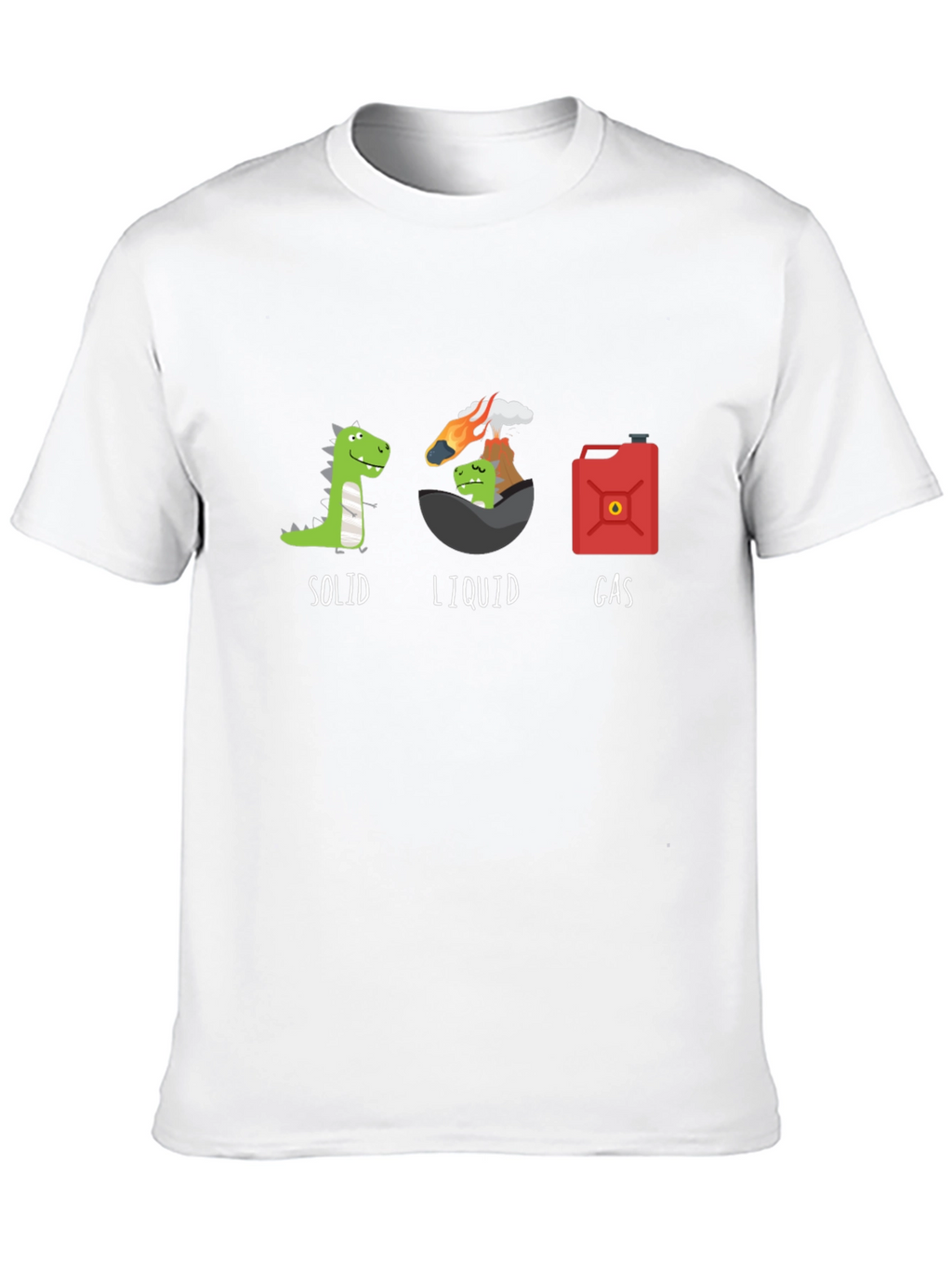 Dino States of Matter Graphic Tee