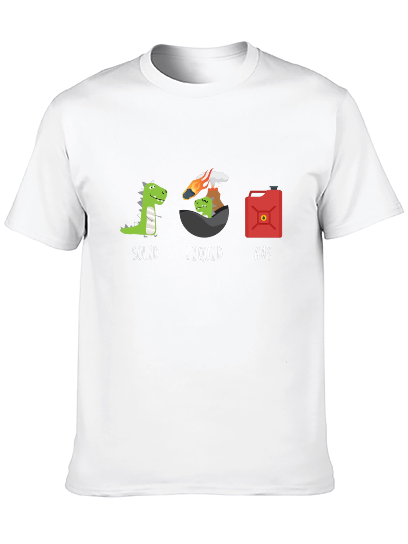 Dino States of Matter Graphic Tee