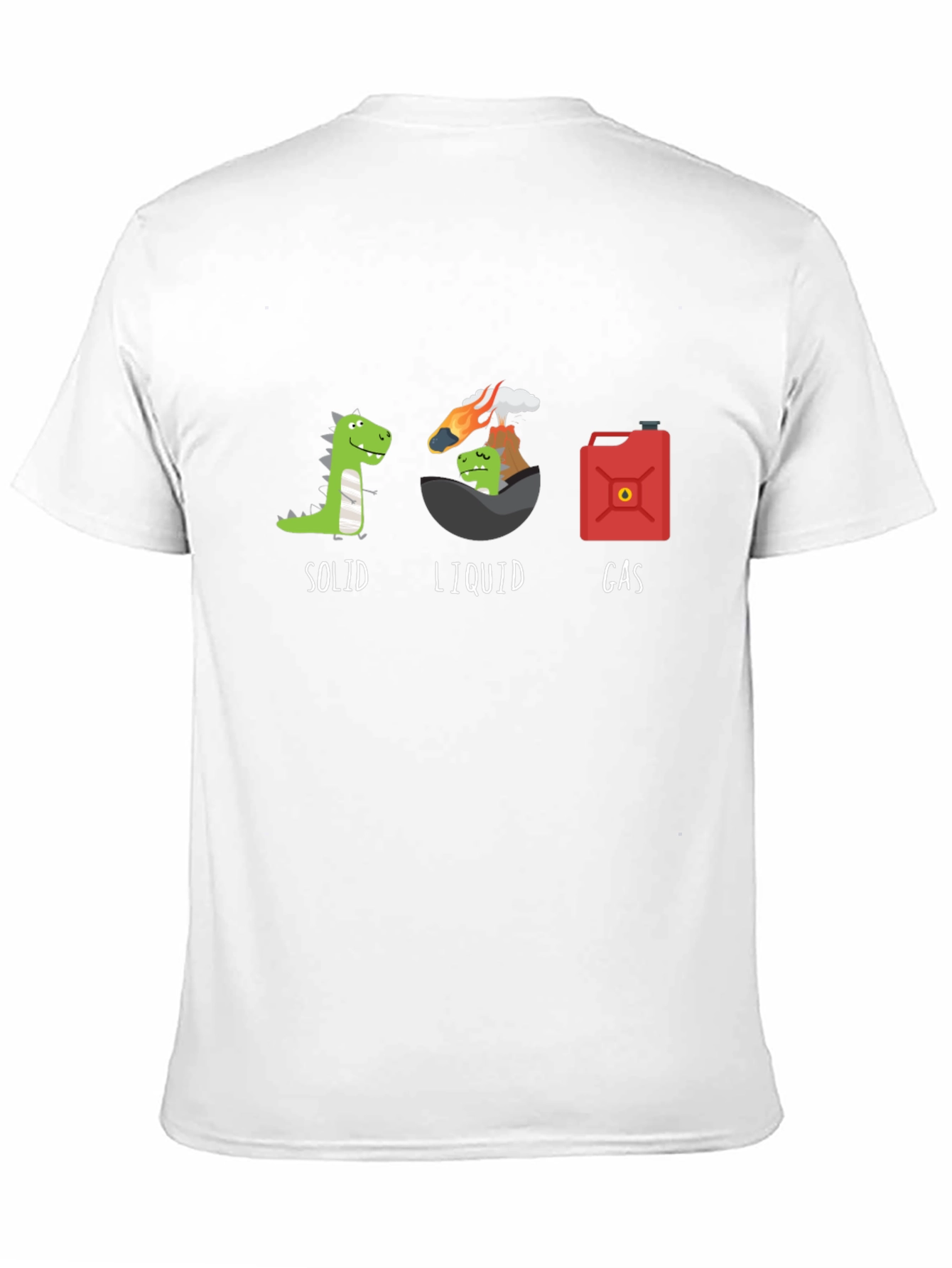 Dino States of Matter Graphic Tee