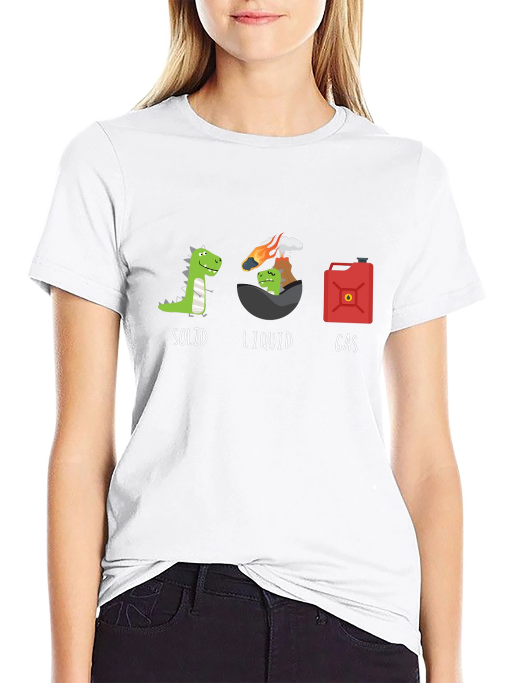 Dino States of Matter Graphic Tee