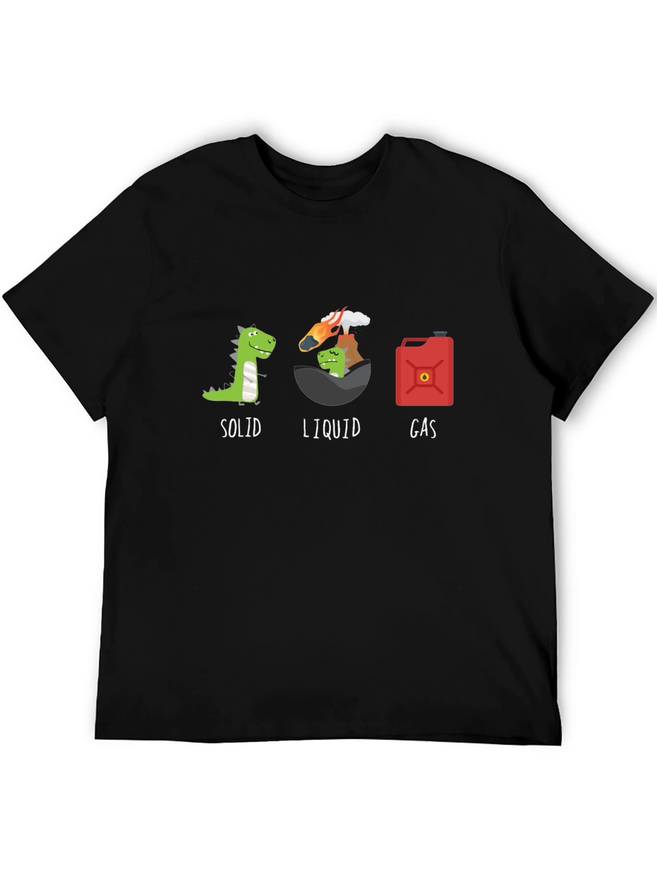 Dino States of Matter Graphic Tee