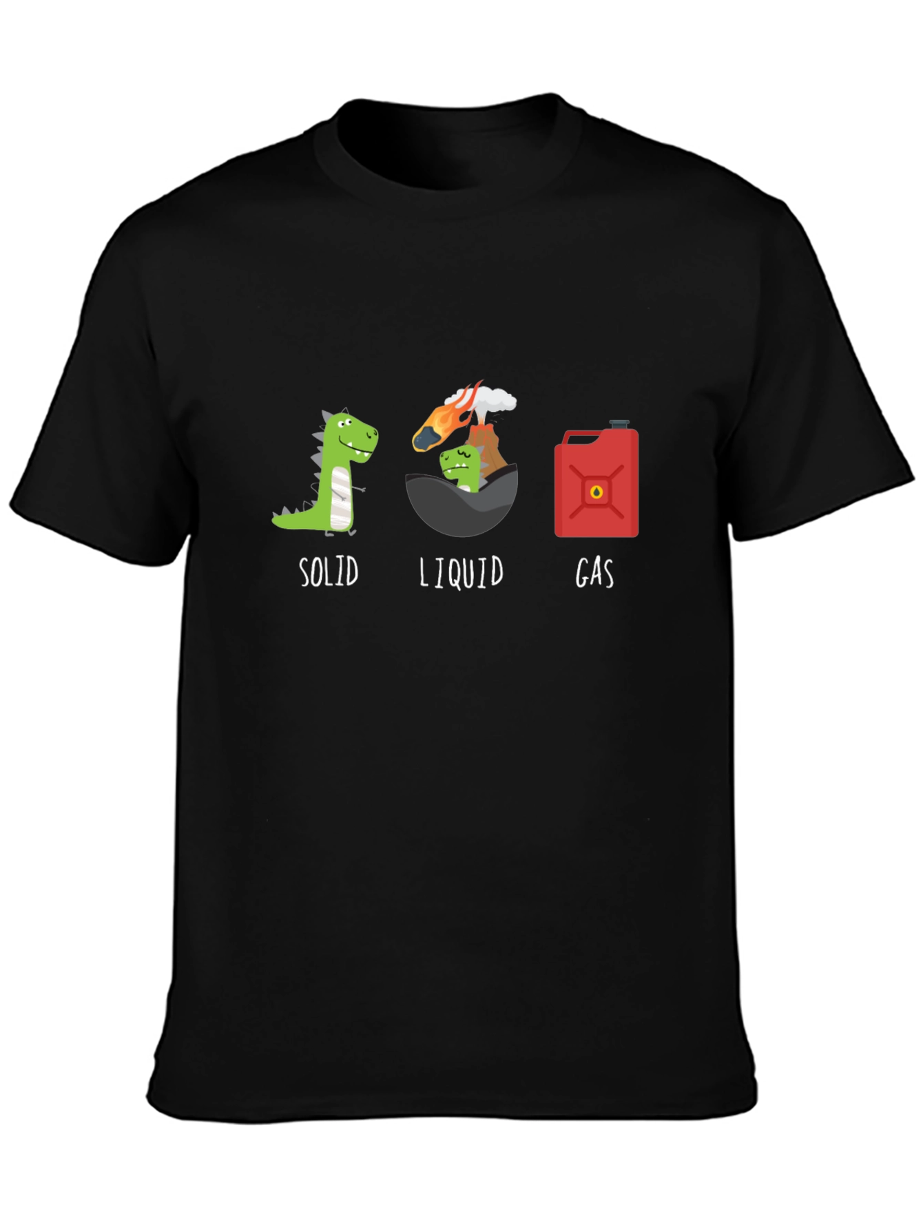 Dino States of Matter Graphic Tee