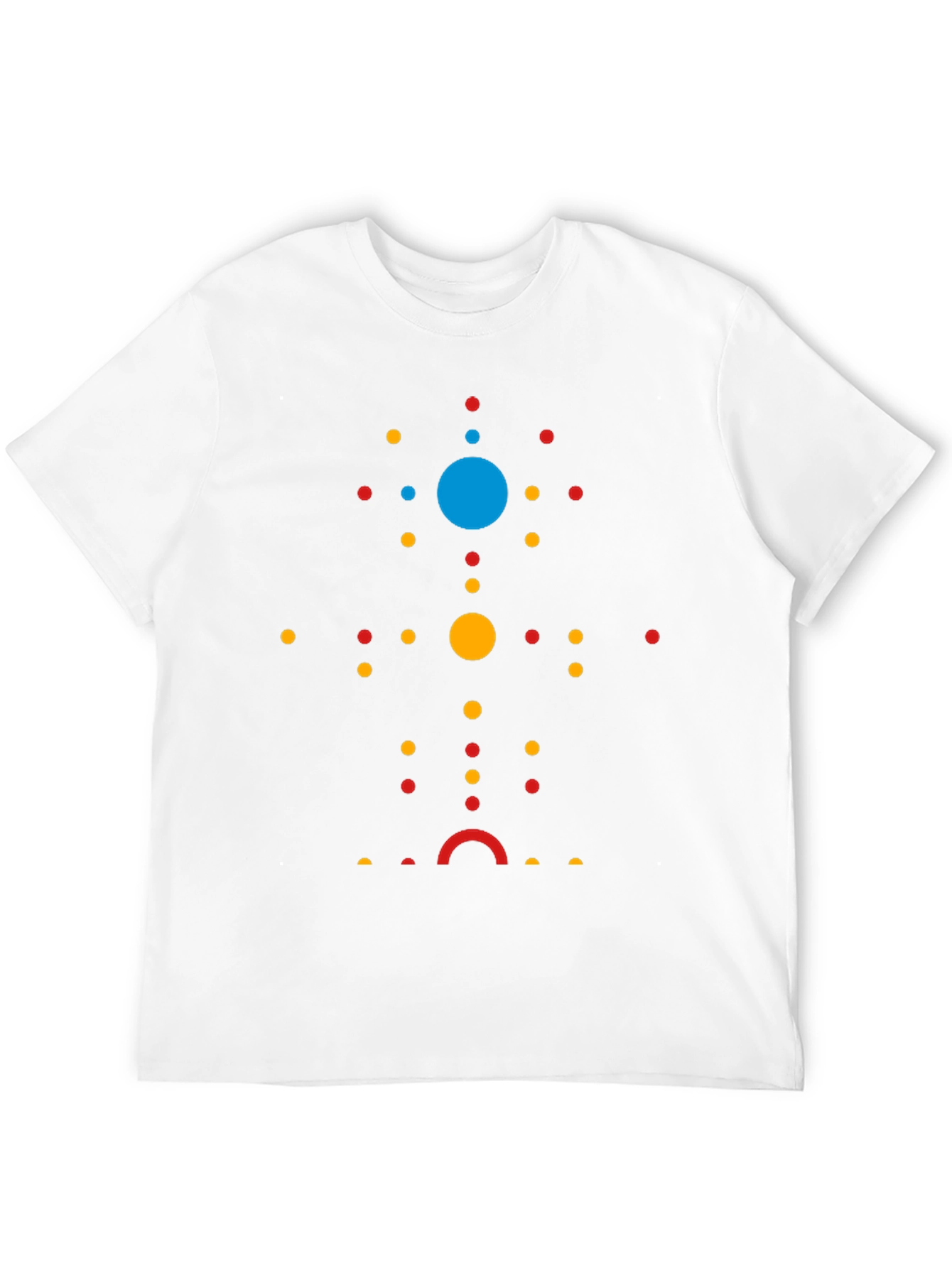 Abstract Dot Pattern Tee