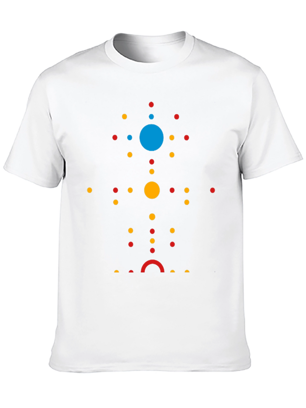 Abstract Dot Pattern Tee